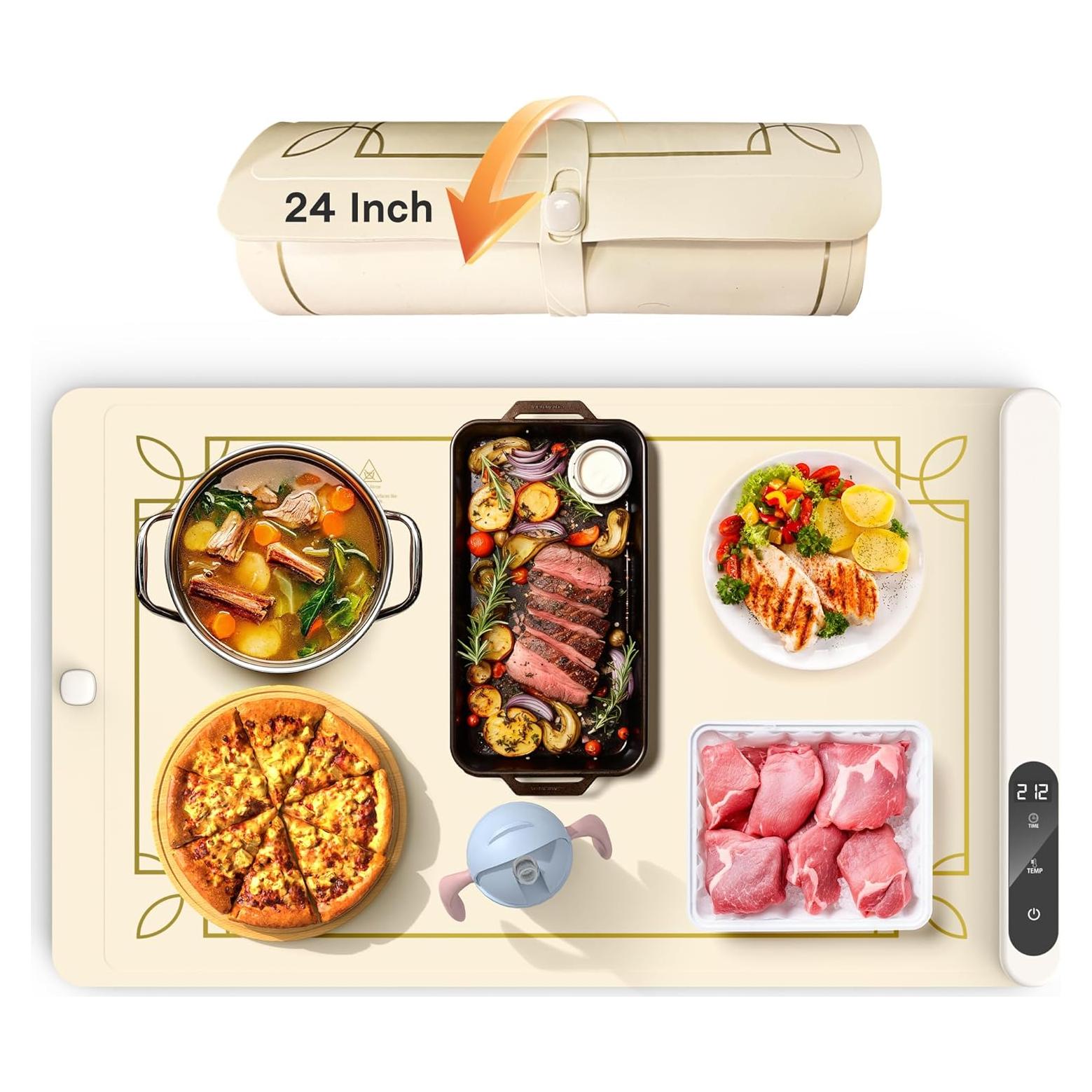 Alfombrilla Calentadora Eléctrica Cooksir 61 cm 500W Beige