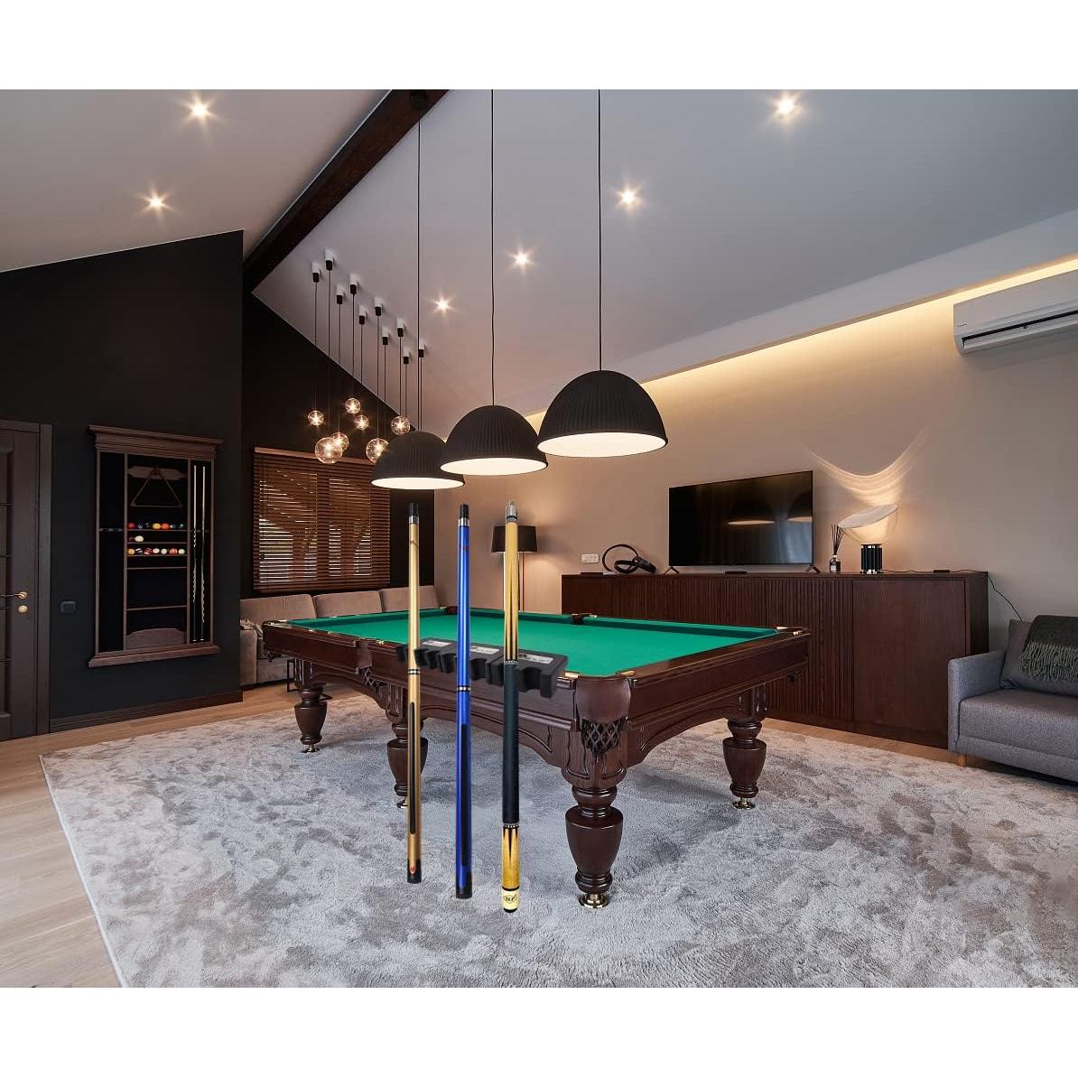 Soporte de Taco de Billar LFSEMINI para 2 Tacos - Portátil y Duradero