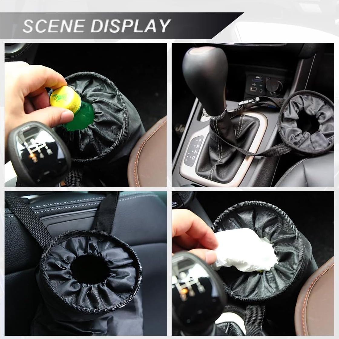 Bolsa de Basura para Auto ZIMISI Plegable Impermeable 43x19cm