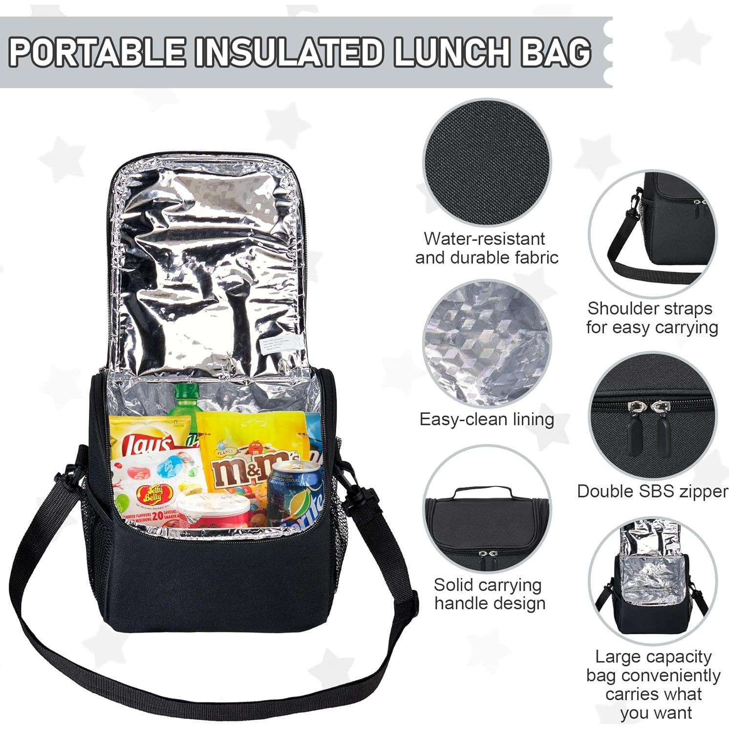 Caja de Almuerzo Bento Howeemo con Termo y Bolsa Aislada