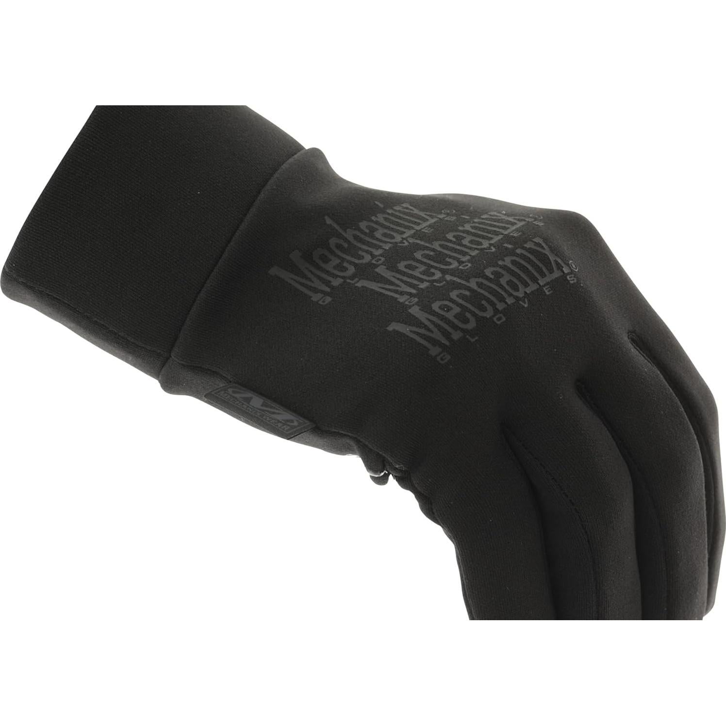 Guantes Mechanix Wear Medianos Negros Resistentes al Agua