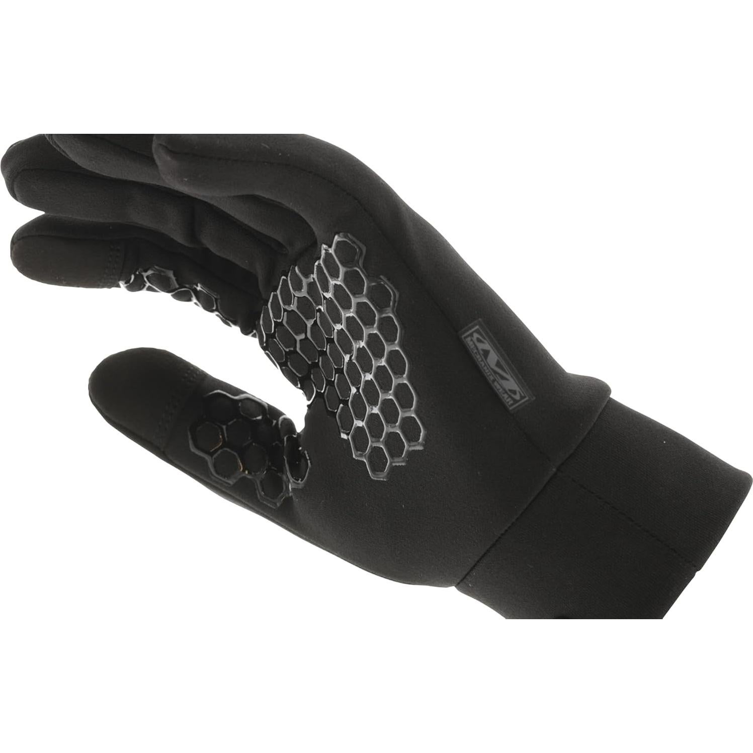 Guantes Mechanix Wear Medianos Negros Resistentes al Agua