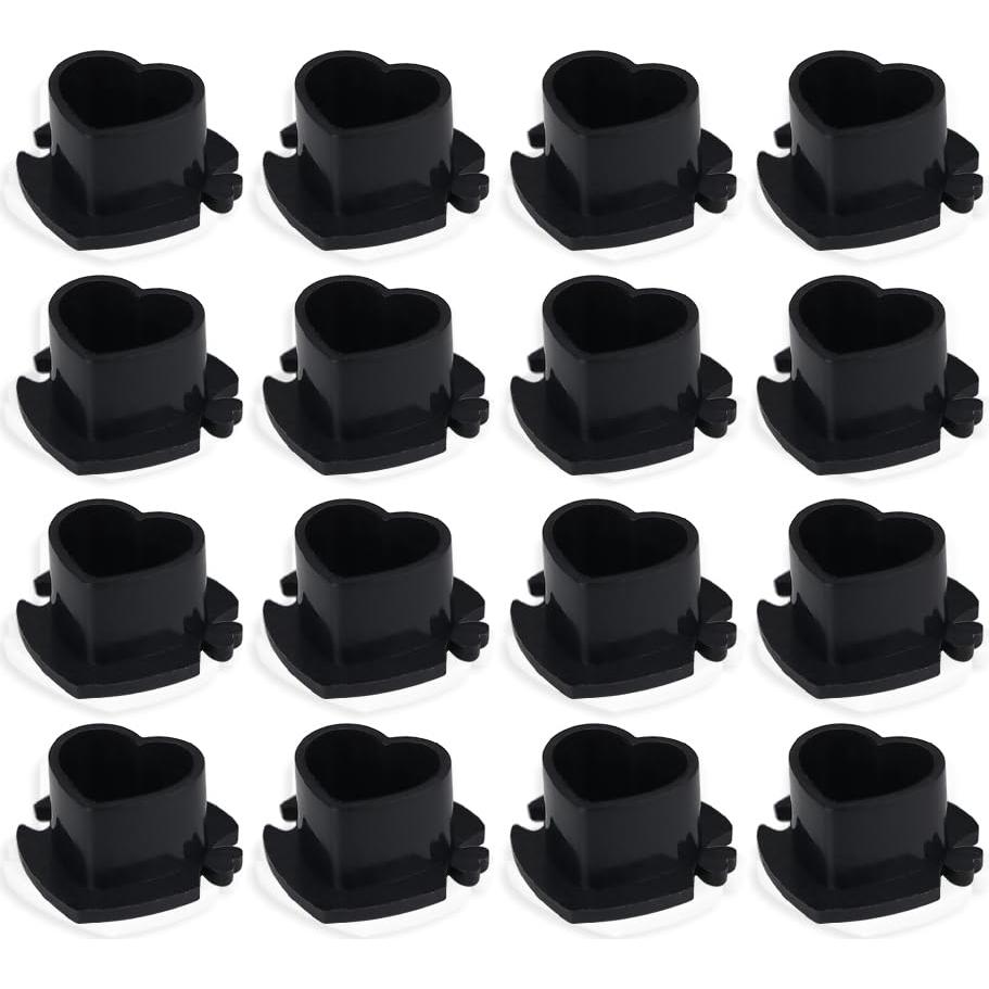 200 Tazas de Tinta Desechables para Tatuajes IFERO - Corazón Negro