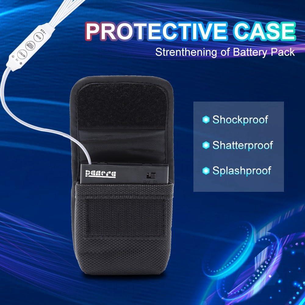 Luces LED para Bicicleta DANCRA RGB 80cm Impermeables