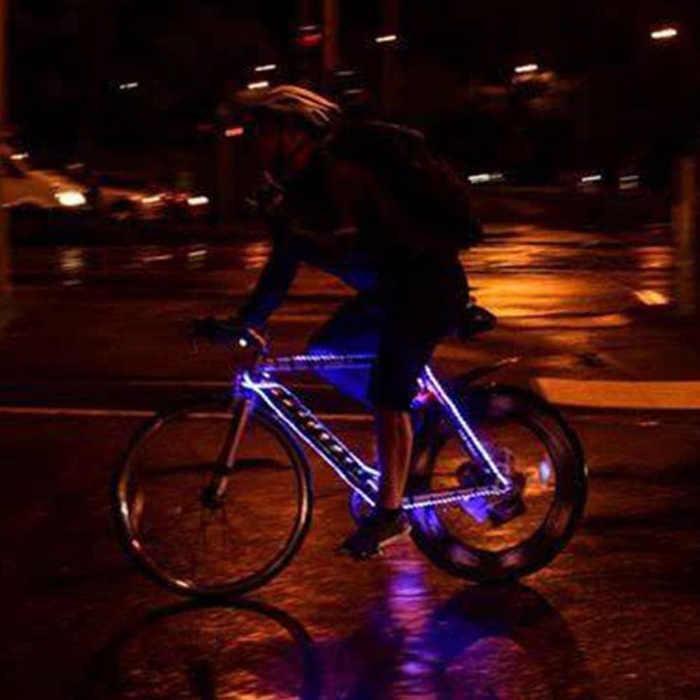 Luces LED para Bicicleta DANCRA RGB 80cm Impermeables