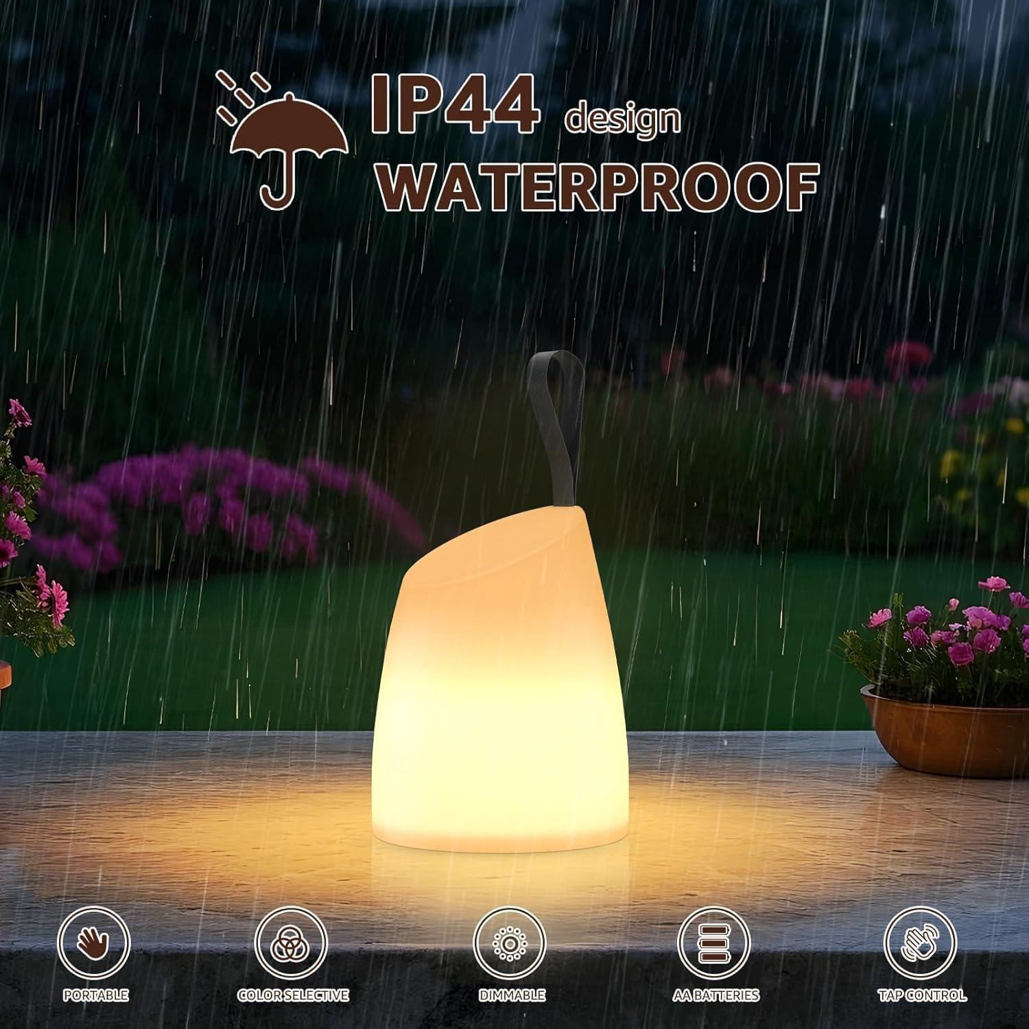 Lámpara LED Portátil uuffoo Resistente al Agua 320g