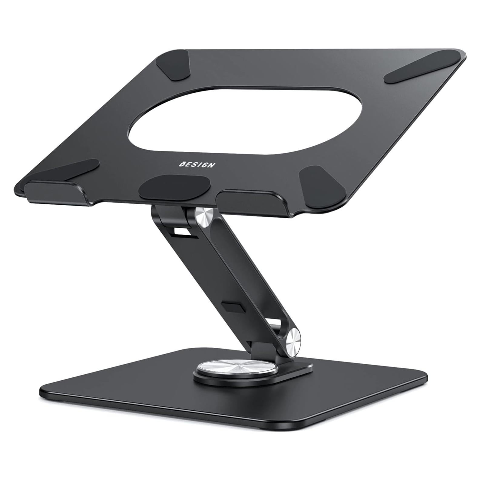 Soporte para Laptop BESIGN LSX7 Ergonómico Ajustable Negro