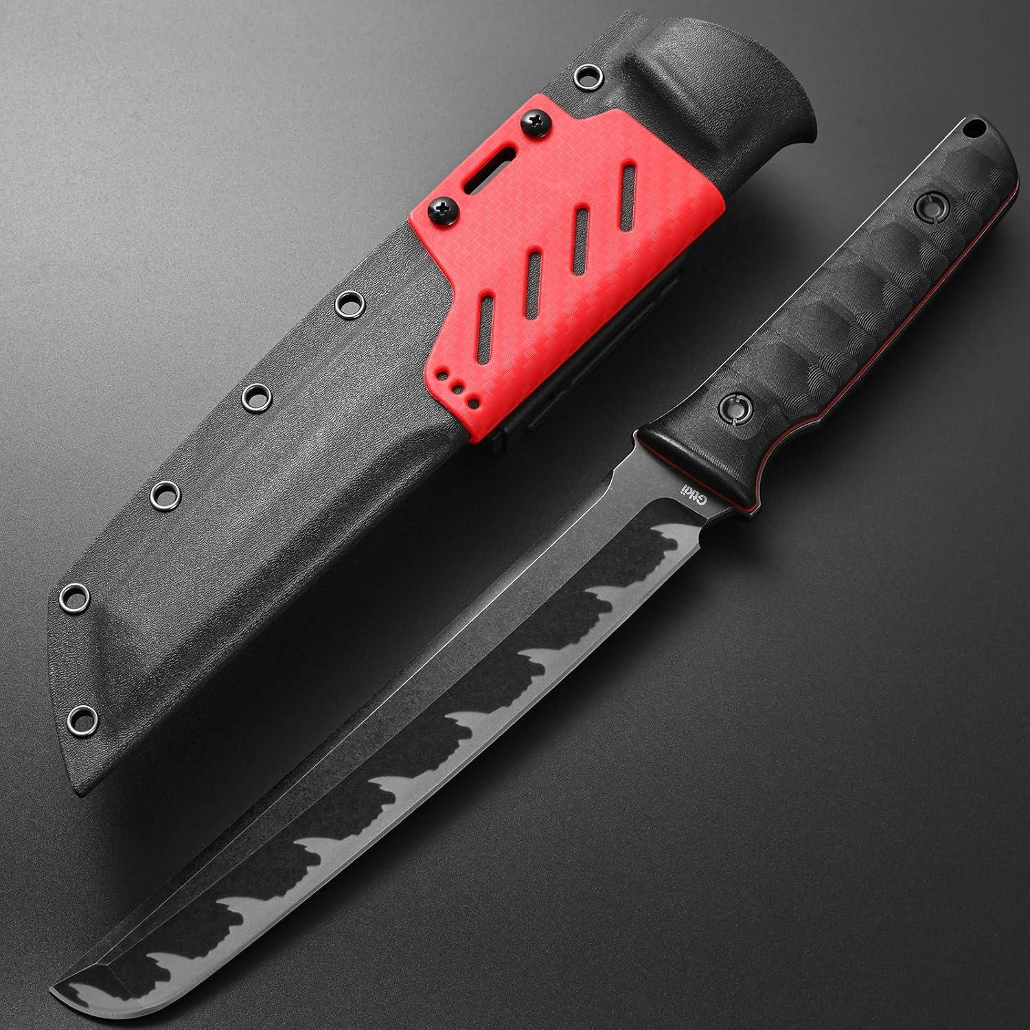 Cuchillo Fijo GTK6 Gtkii de Acero AUS-10 con Mango Ergonómico