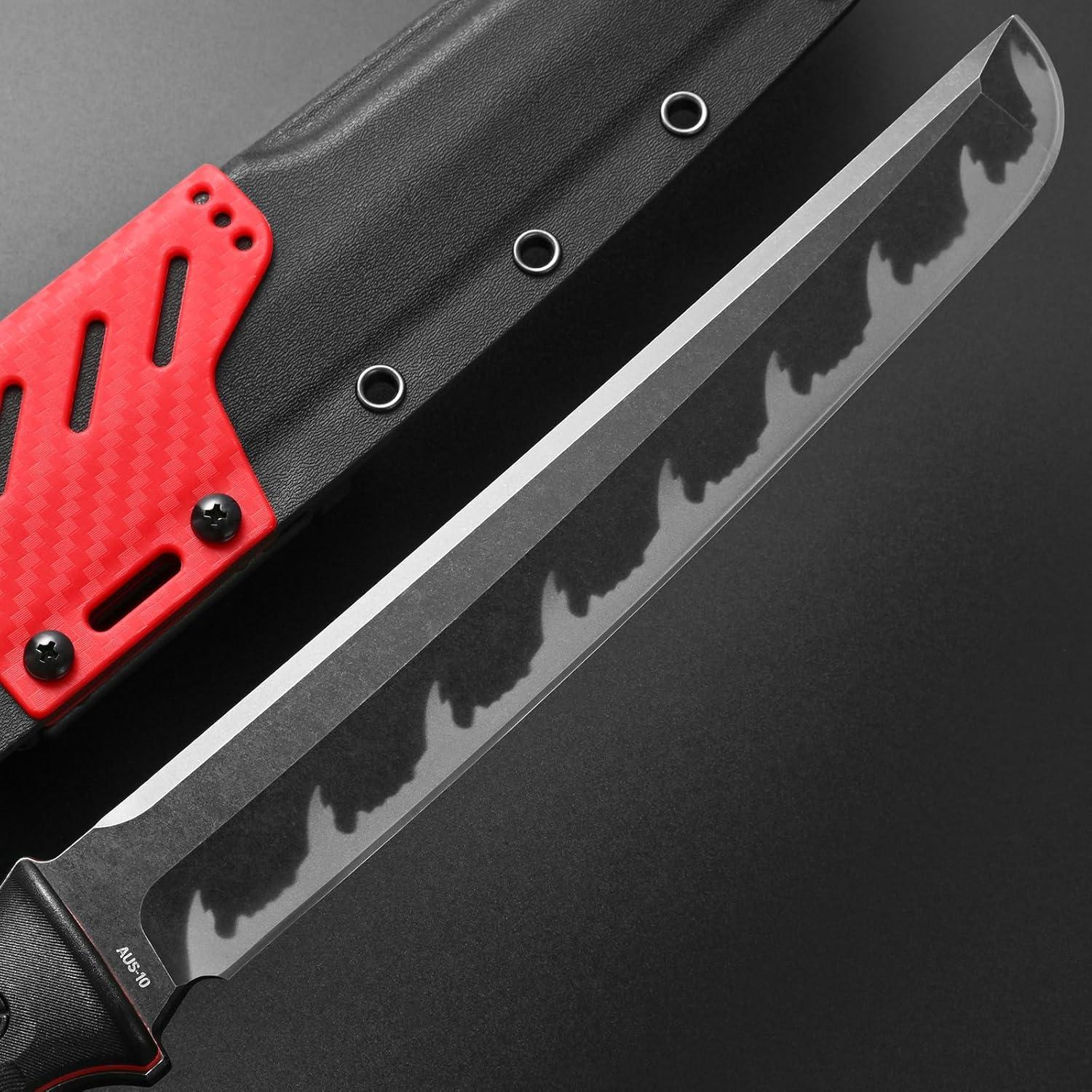Cuchillo Fijo GTK6 Gtkii de Acero AUS-10 con Mango Ergonómico