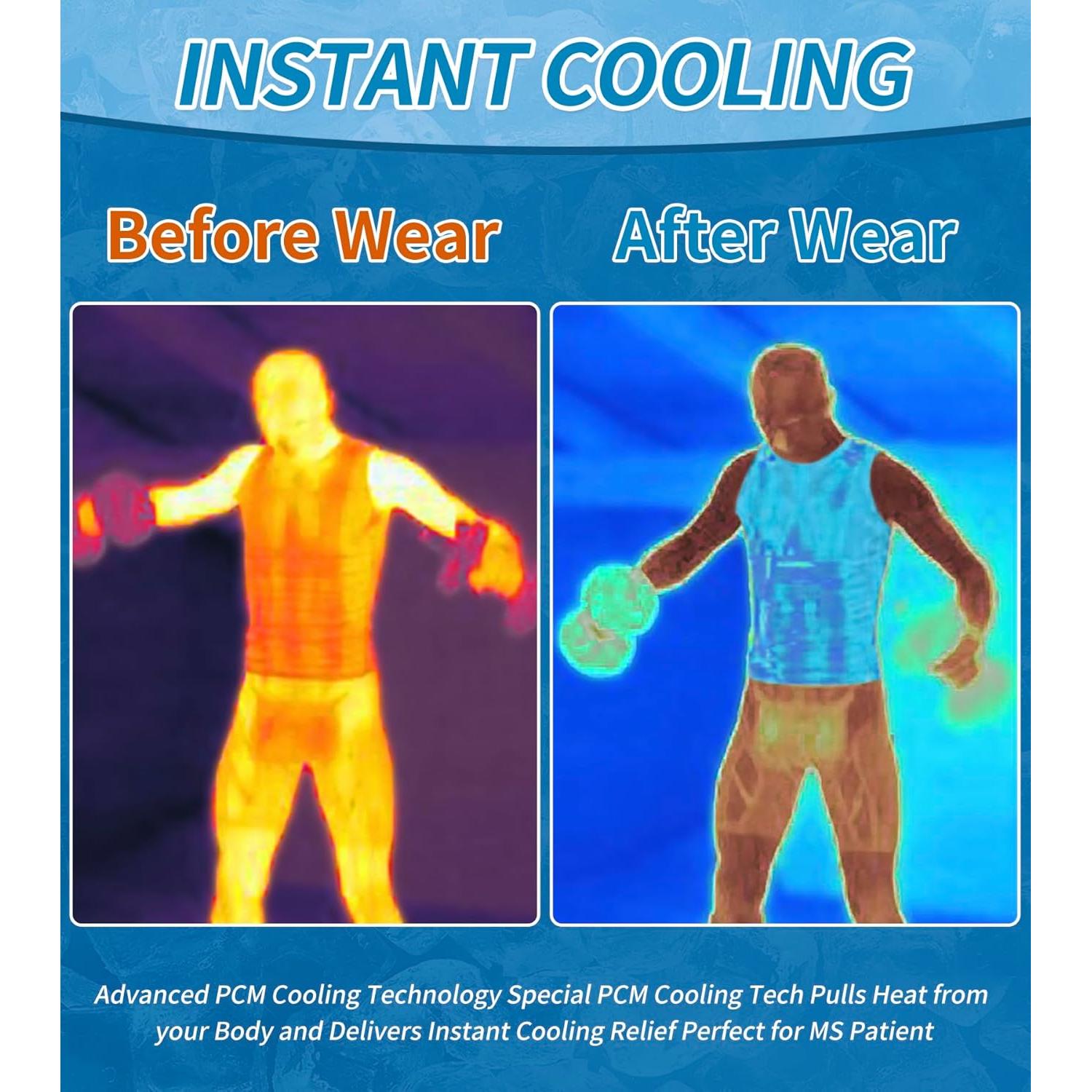 Chaleco de Enfriamiento PCM Tourgo Unisex para EM - 3 Paquetes