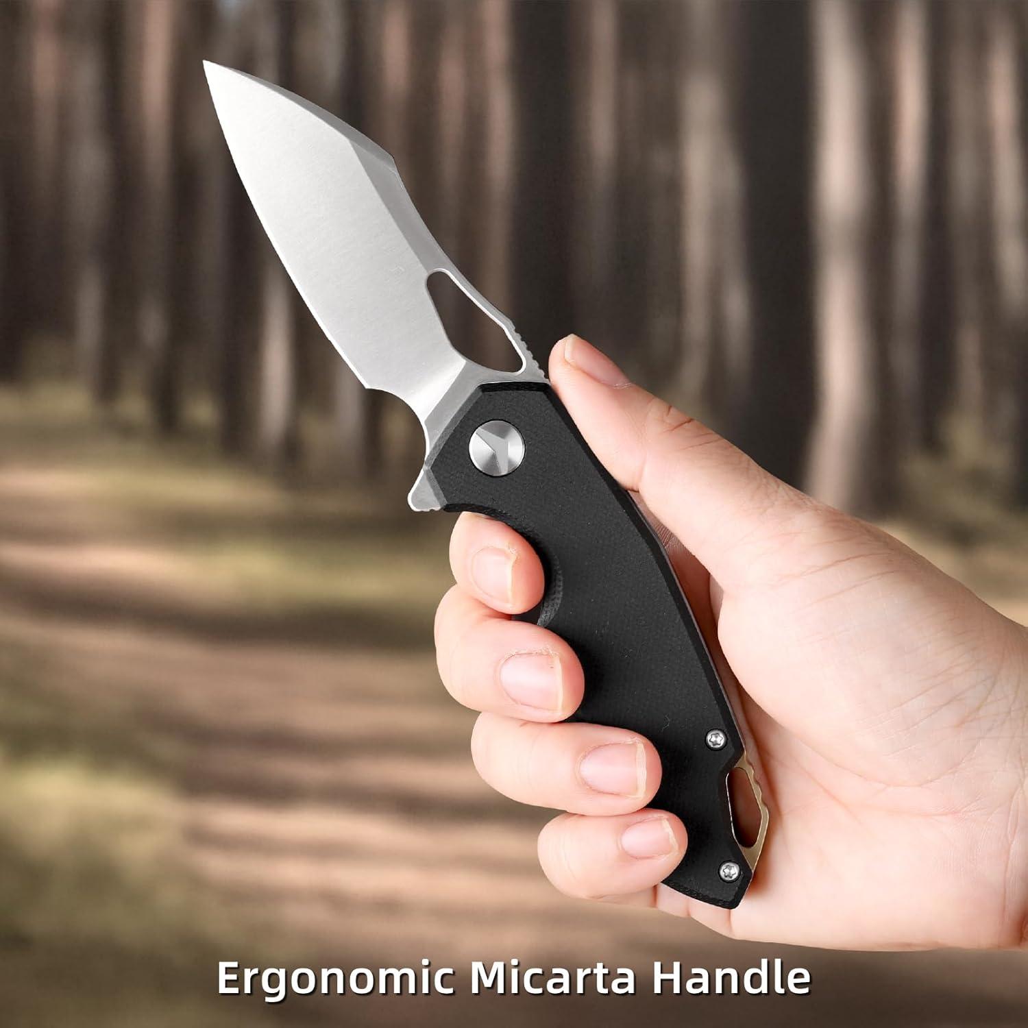 Cuchillo de bolsillo FerraMonster GLIDEMAN 182.5mm acero 154CM