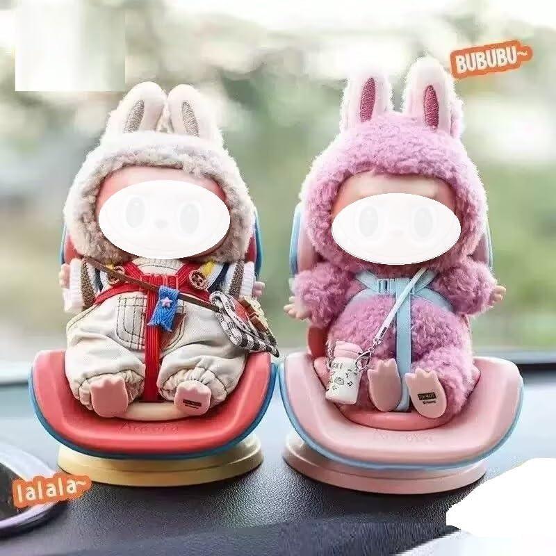 Soporte para muñecas LABUBU Beige 4-8 pulgadas exhibición