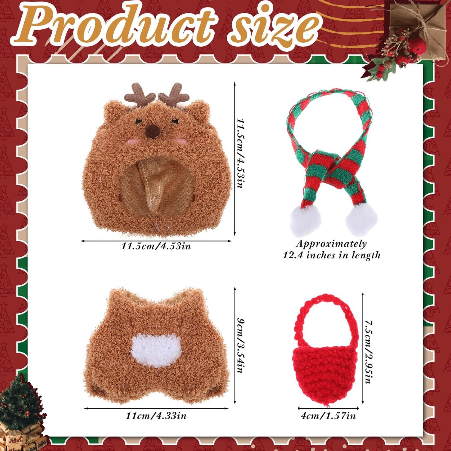 Accesorios de Ropa para Muñecas 17 cm Simgoing Reno Navidad
