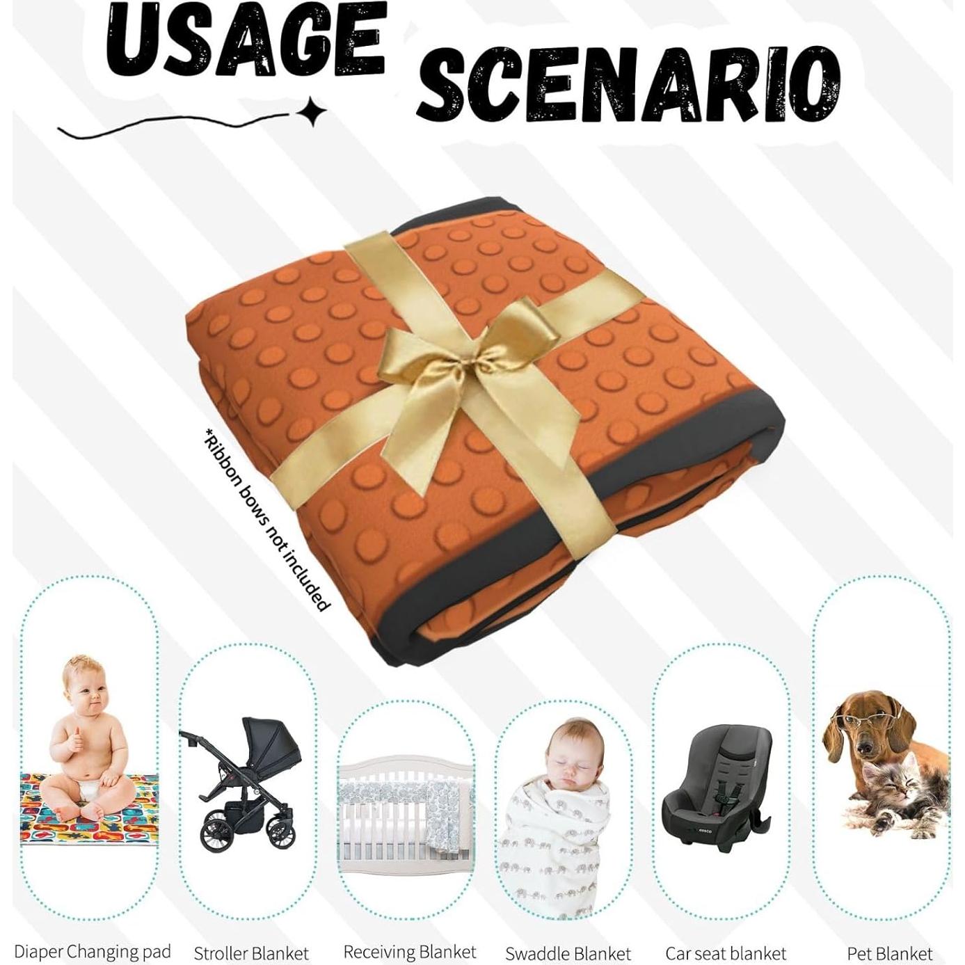 Manta de Envoltura para Bebé Fiephvsa 90x90cm Baloncesto