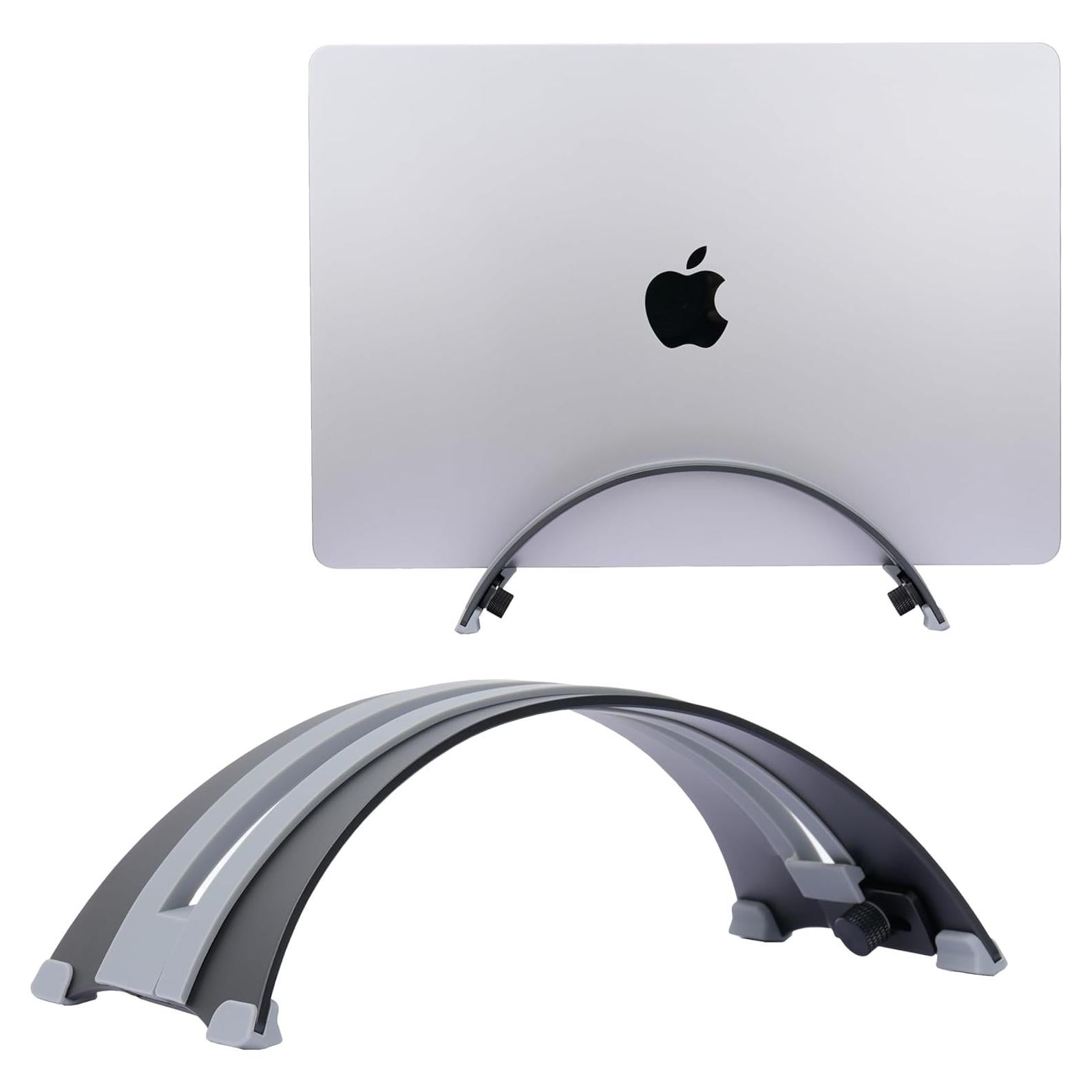 Soporte Vertical para Laptop Psitek ARC - Aluminio 6061, Ajustable