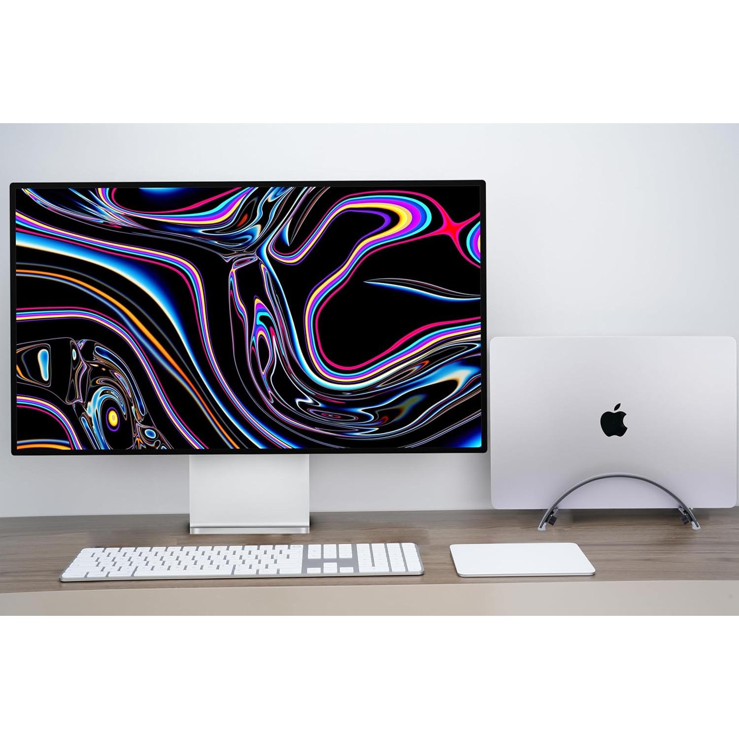 Soporte Vertical para Laptop Psitek ARC - Aluminio 6061, Ajustable