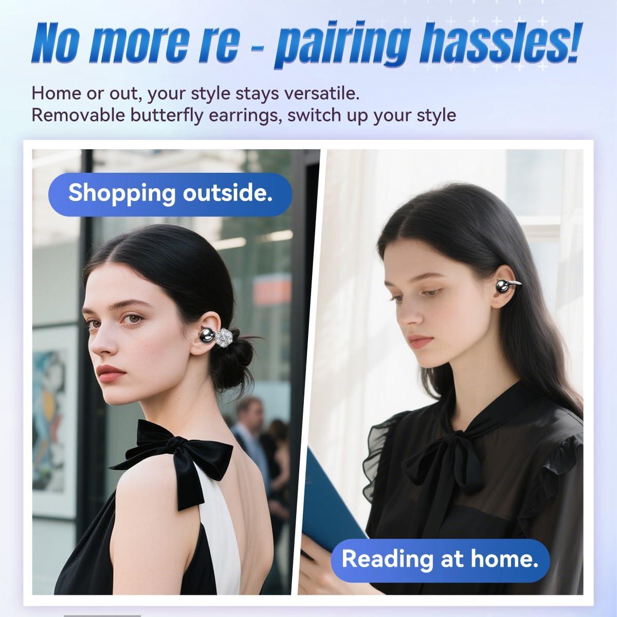 Auriculares Inalámbricos Bluetooth King Lucky i21 IPX4 Clip en la Oreja