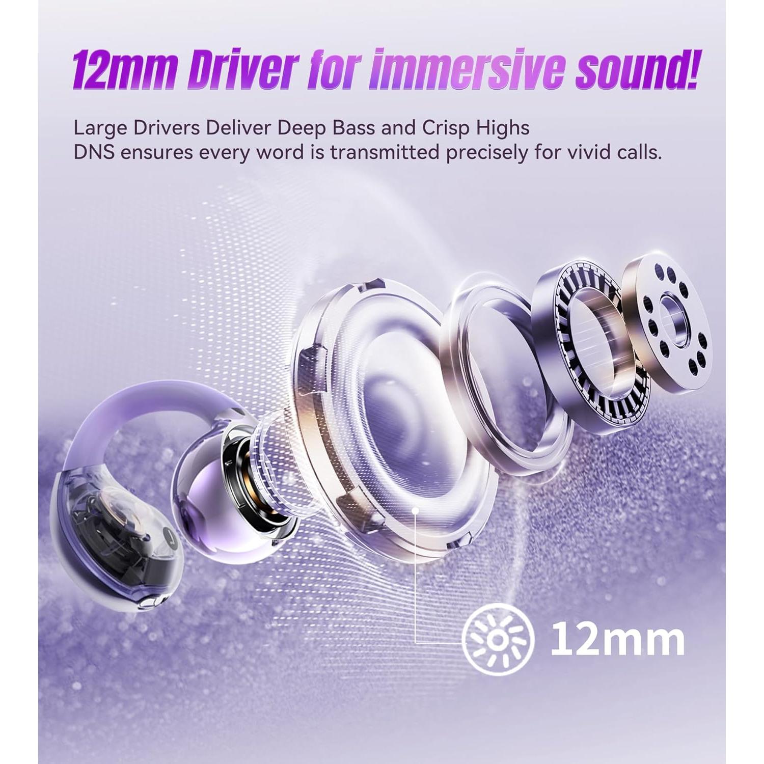 Auriculares Inalámbricos Bluetooth King Lucky i21 Clip en Oreja IPX4