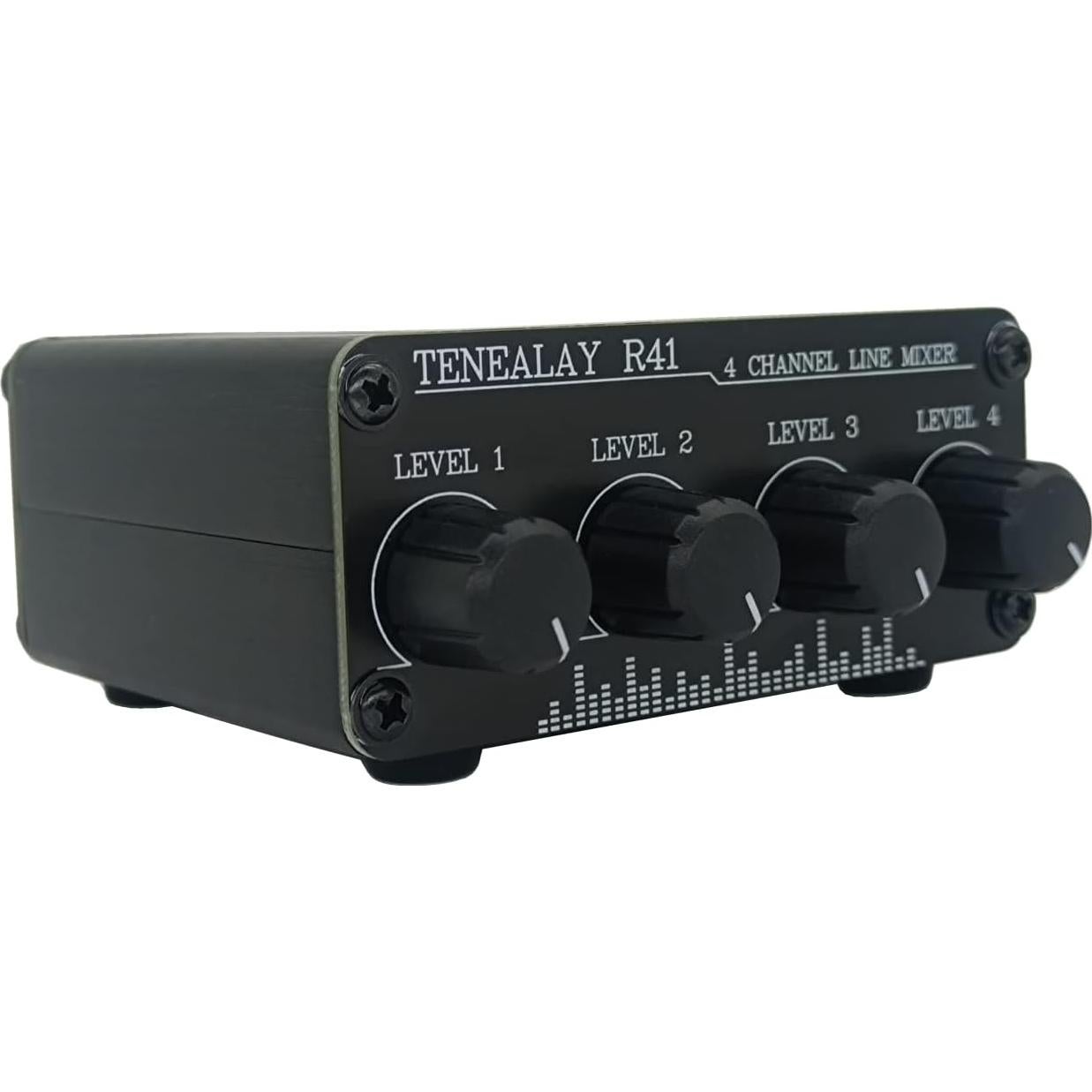 Mezclador de audio pasivo RCA 4 canales R41 - Estéreo compacto