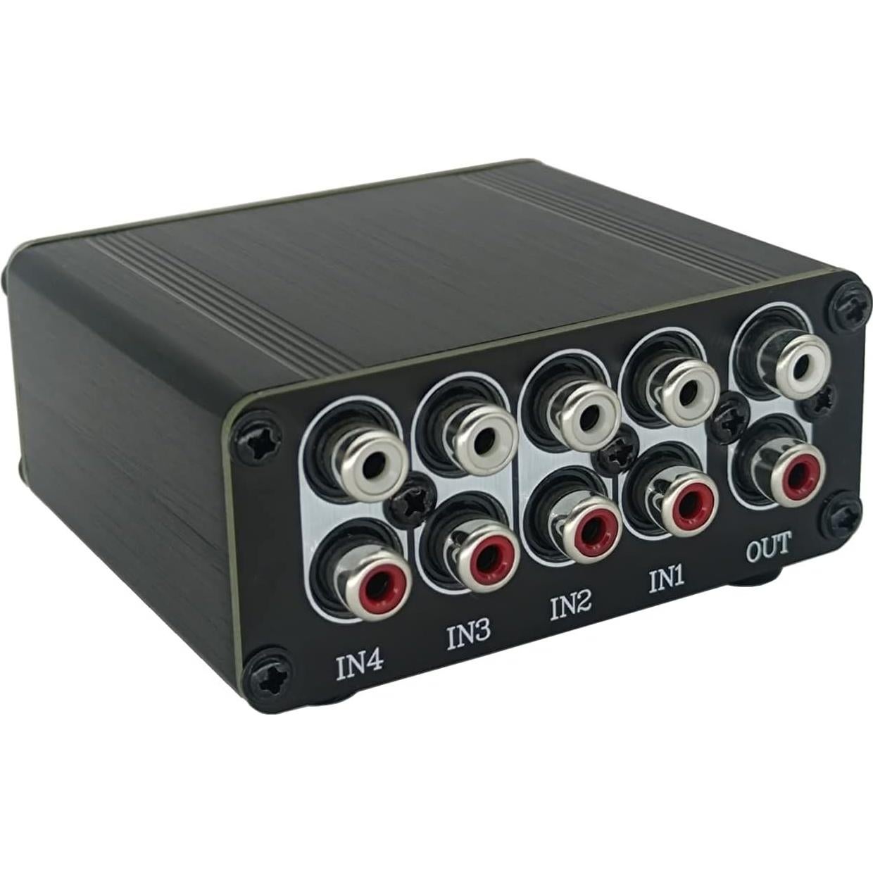 Mezclador de audio pasivo RCA 4 canales R41 - Estéreo compacto