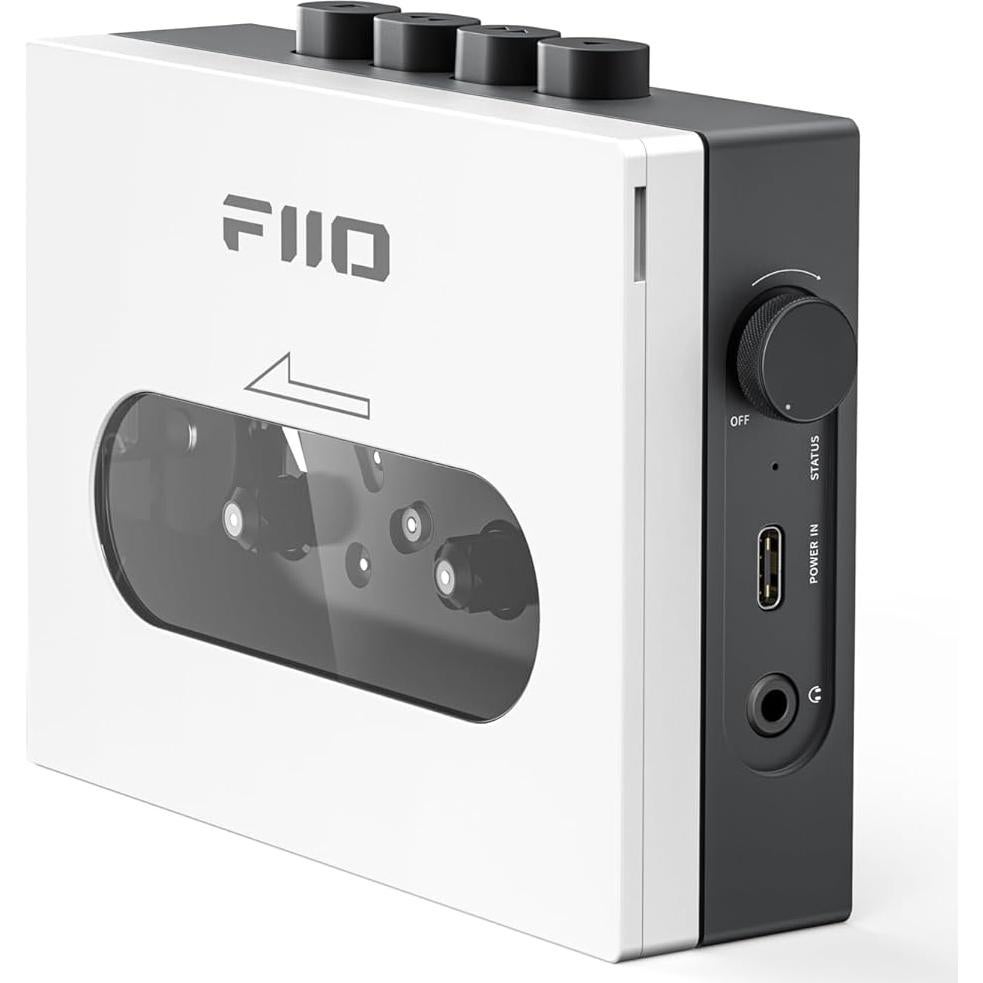 Reproductor de Cassettes FiiO CP13 Negro/Blanco 1800mAh