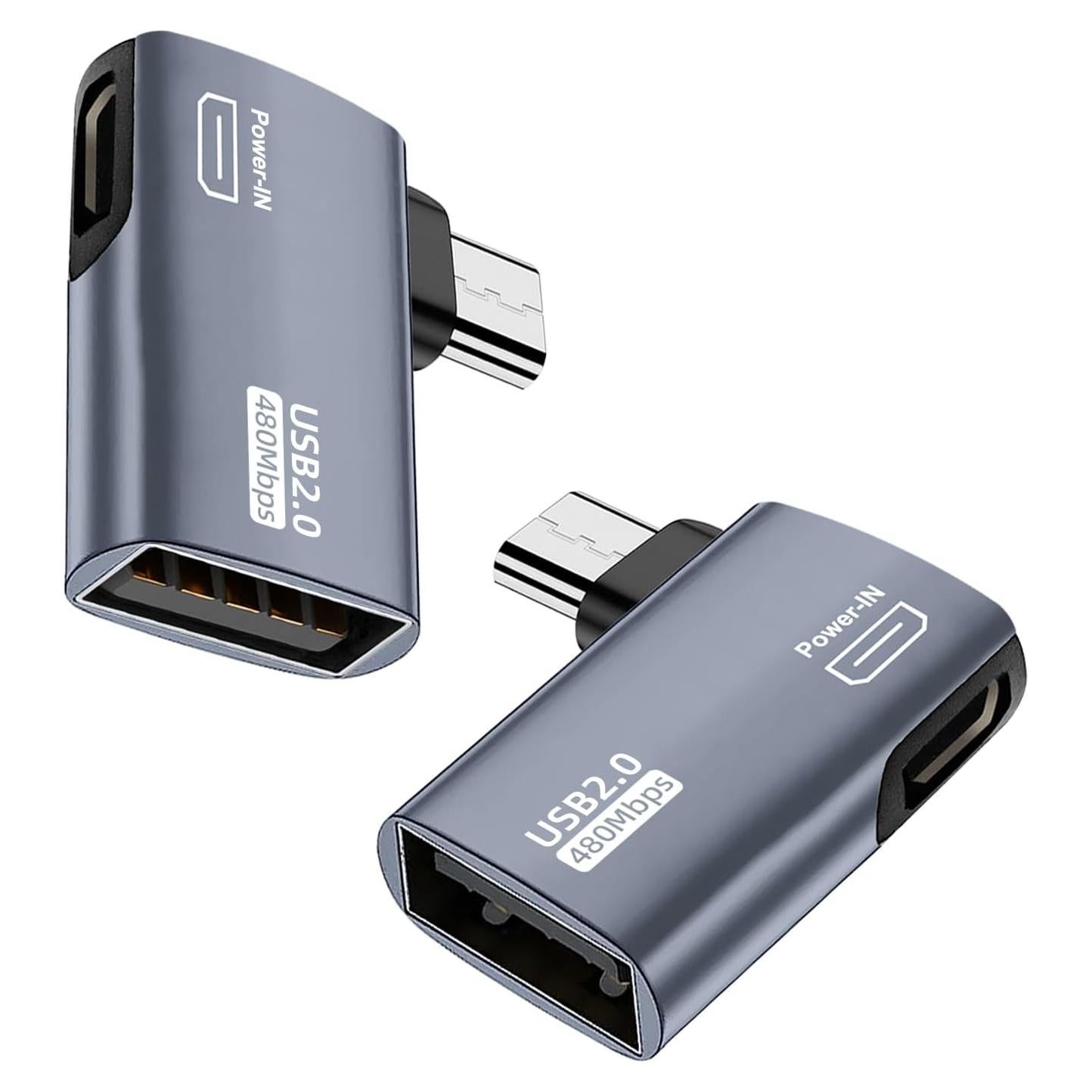 Adaptador Micro USB OTG AreMe 2 Pack para Fire TV Stick