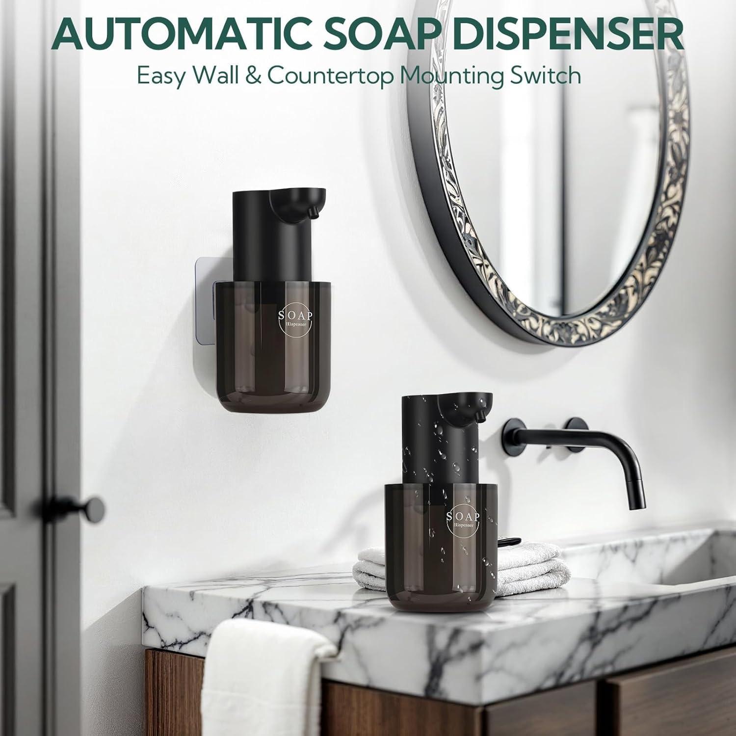 Dispensador Automático de Jabón Espumoso VZZNN 400ml 2 Piezas