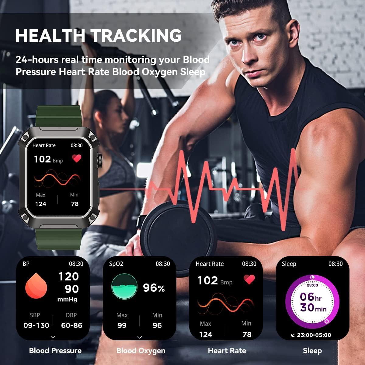 Reloj Inteligente Militar Rogbid Tank S2 1.83" GPS 5ATM