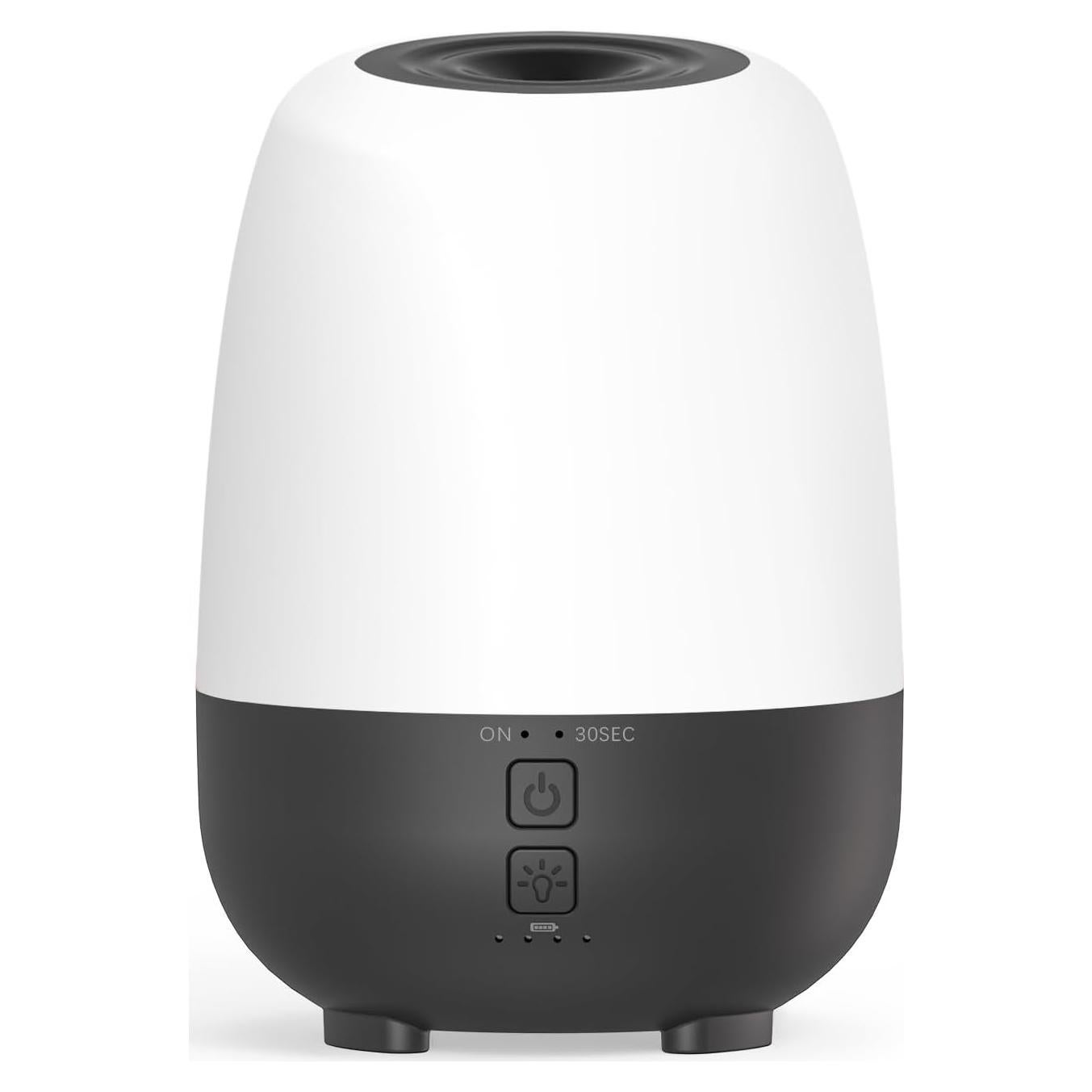 Difusor de Aceite Esencial SPLITSKY 150ML Recargable Negro