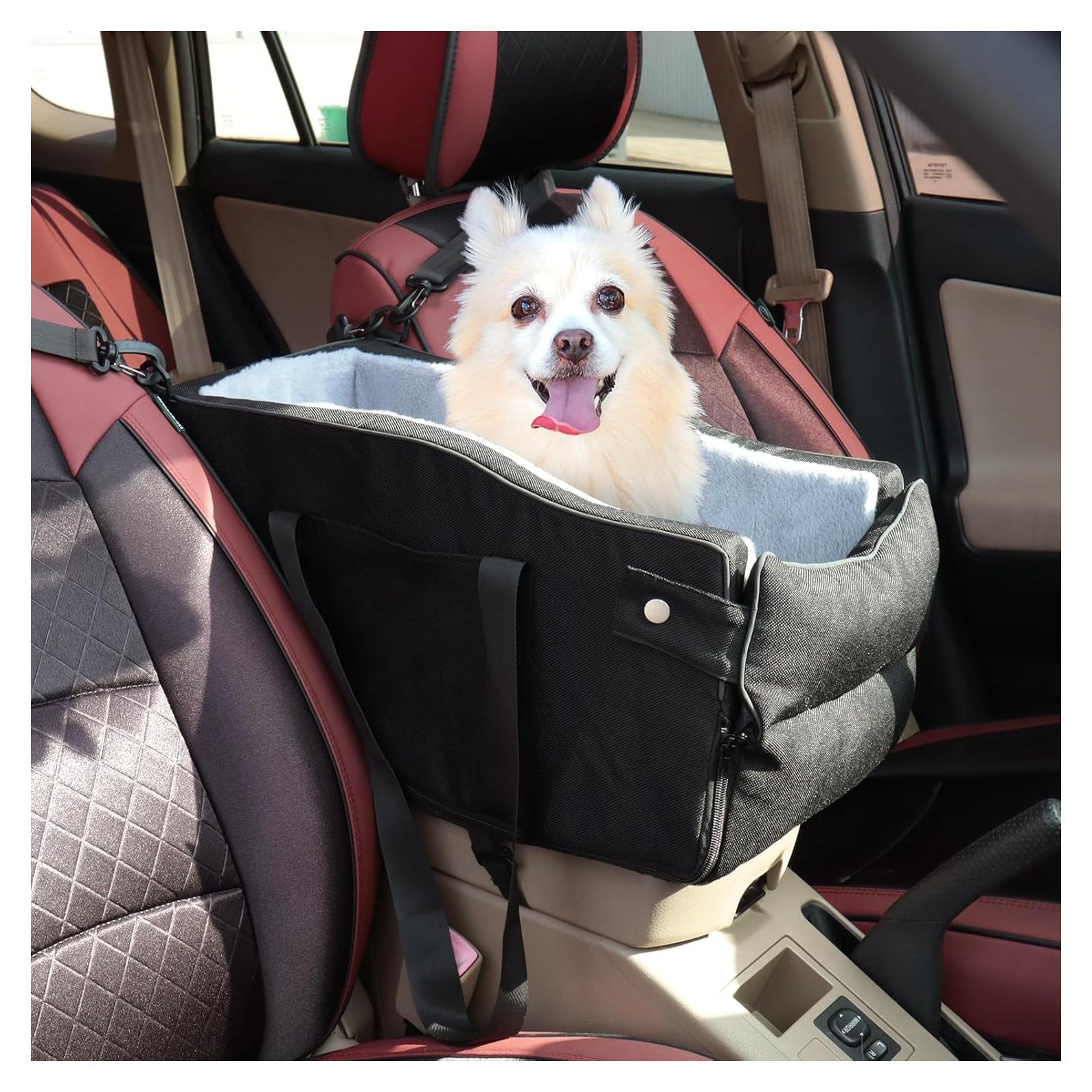 Asiento Elevador para Perros Pequeños EAROND Negro 50.8x25.4cm