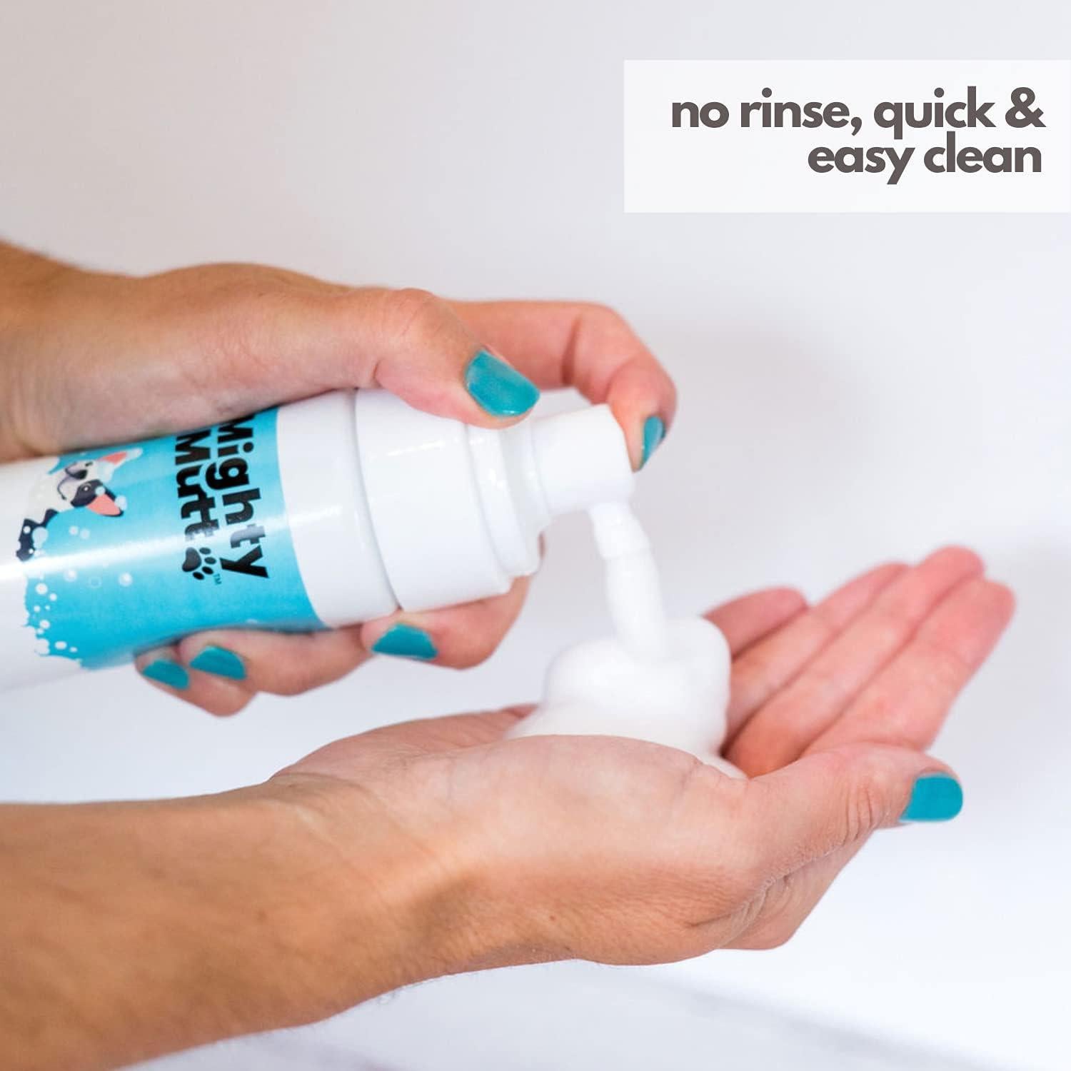 Champú Seco Hipoalergénico Mighty Mutt 236.6 ml - Brisa Fresca