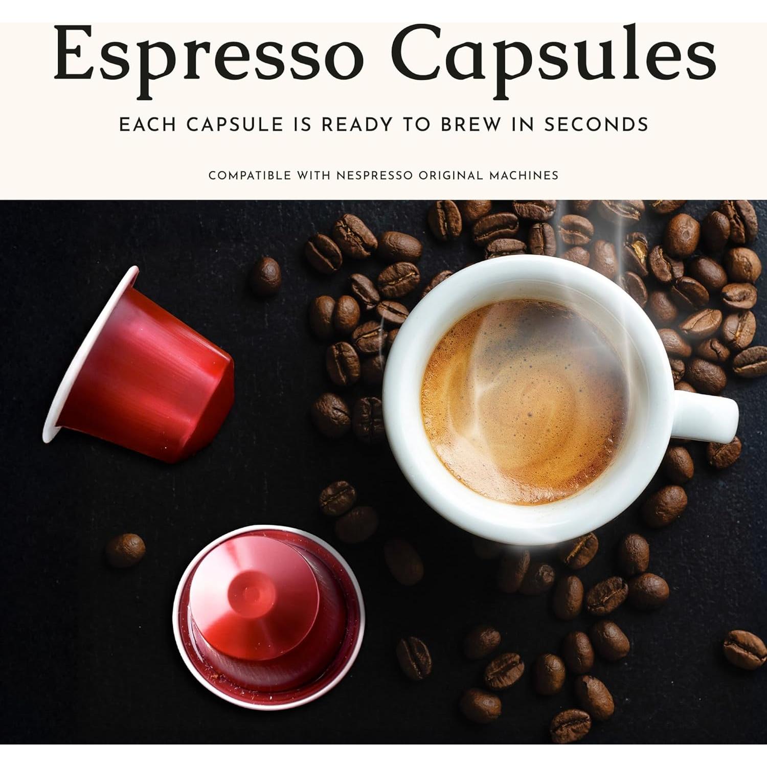 Cápsulas de Espresso Segafredo Zanetti Encore - Aluminio - Intensidad 10 - 40 Cuentos