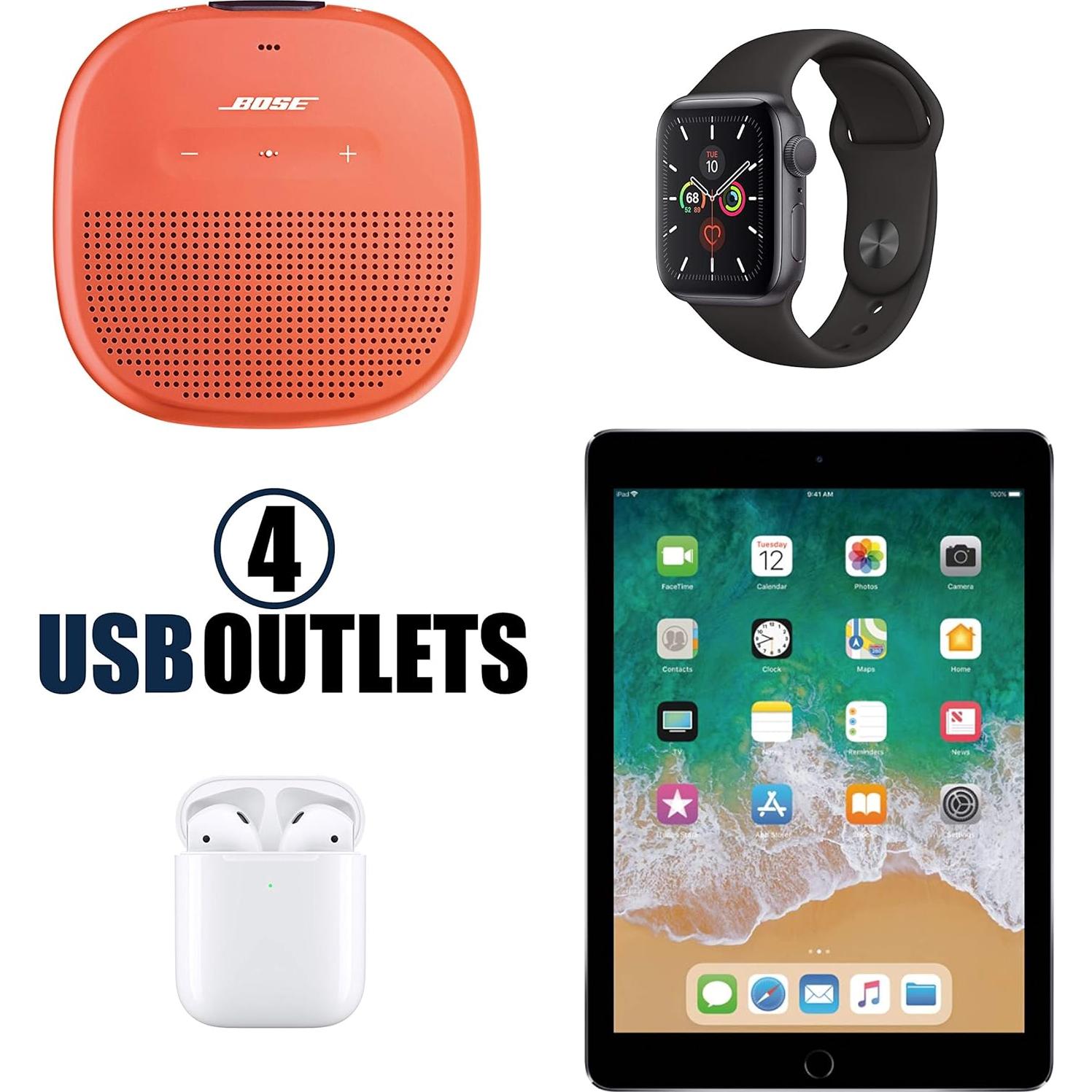 Regleta de Energía para Cruceros Cruise On 1m 2 USB 2 USB-C 3 AC