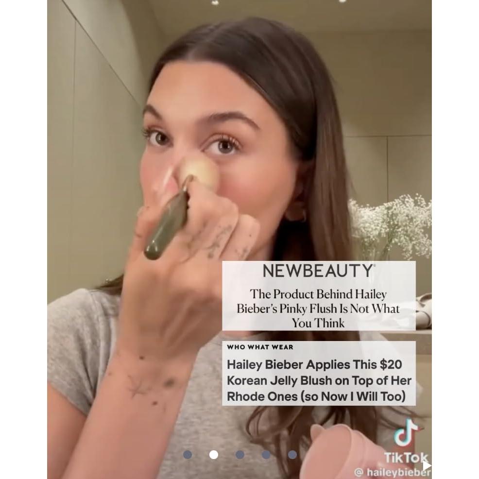 Rubor Jelly TONYMOLY 01 Rosa Niebla - Acabado Suave 24.9g