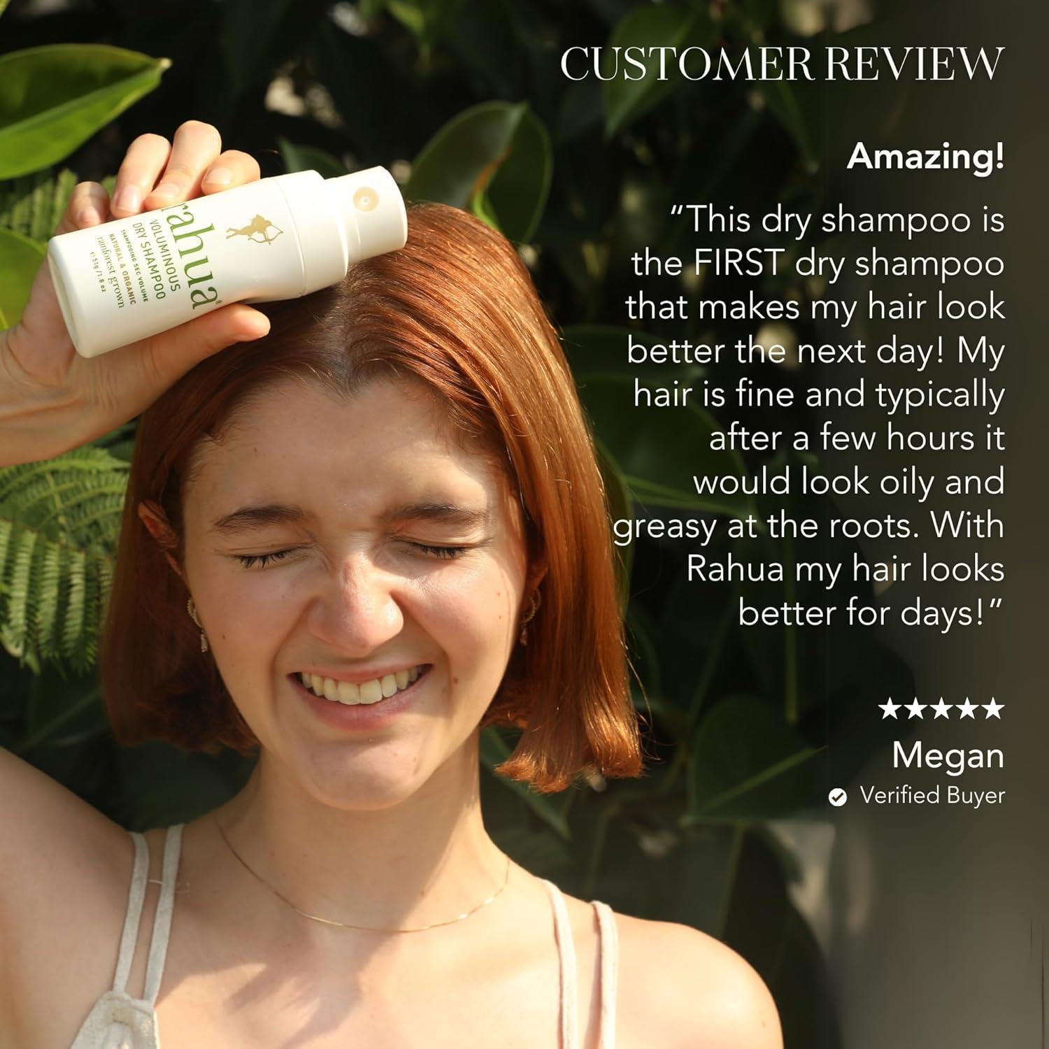 Champú Seco Voluminoso Rahua 53 g - Textura y Volumen Instantáneo