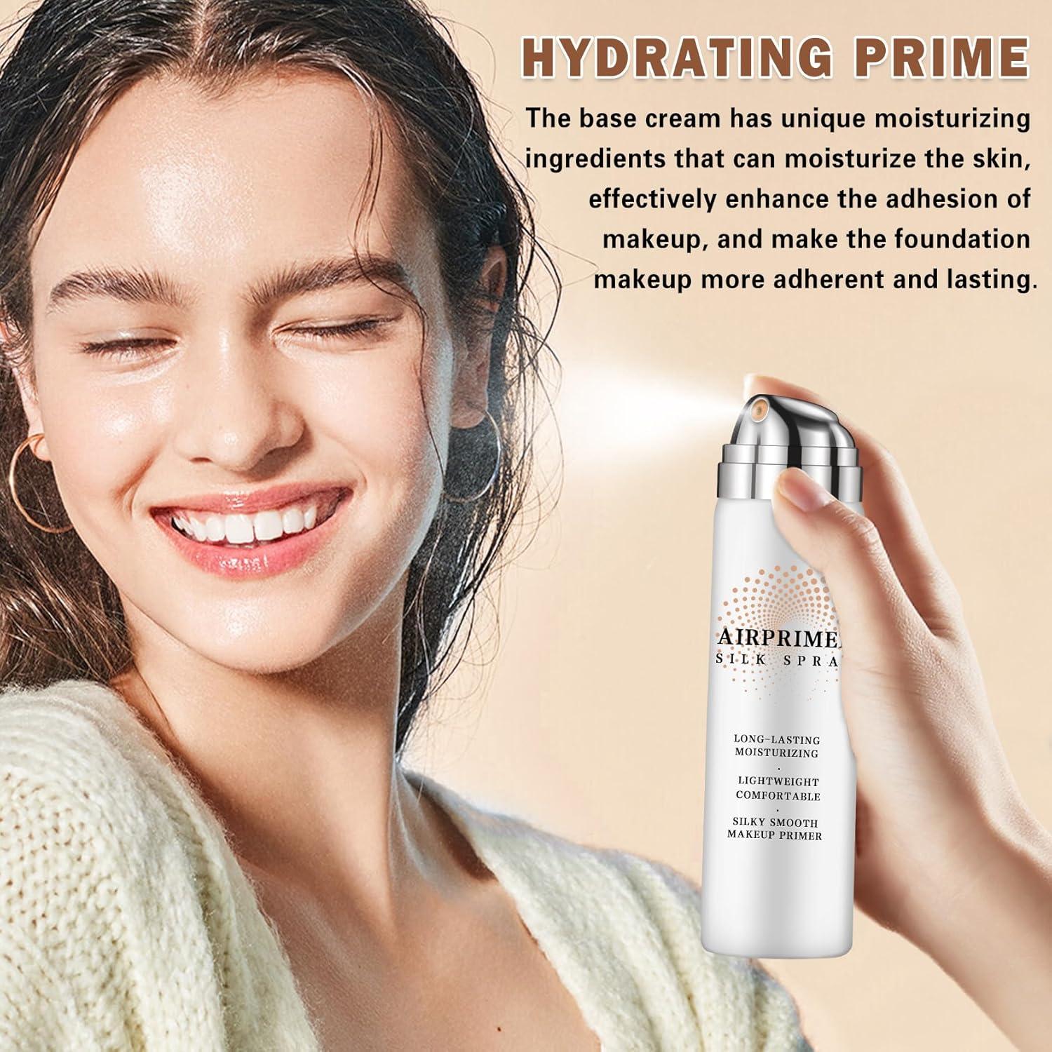 Base Airbrush LZXLUKGIR con Primer Hidratante 01 Natural