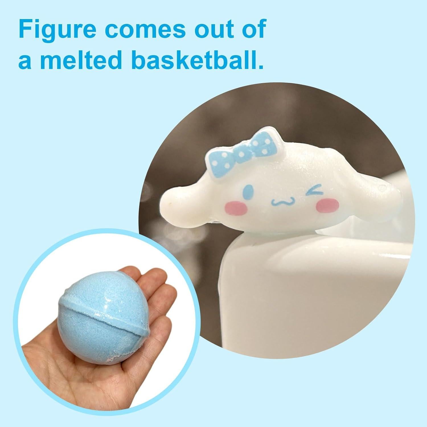 Bombas de Baño GASHINA STORY con Sorpresa Cinnamoroll - Set de 1