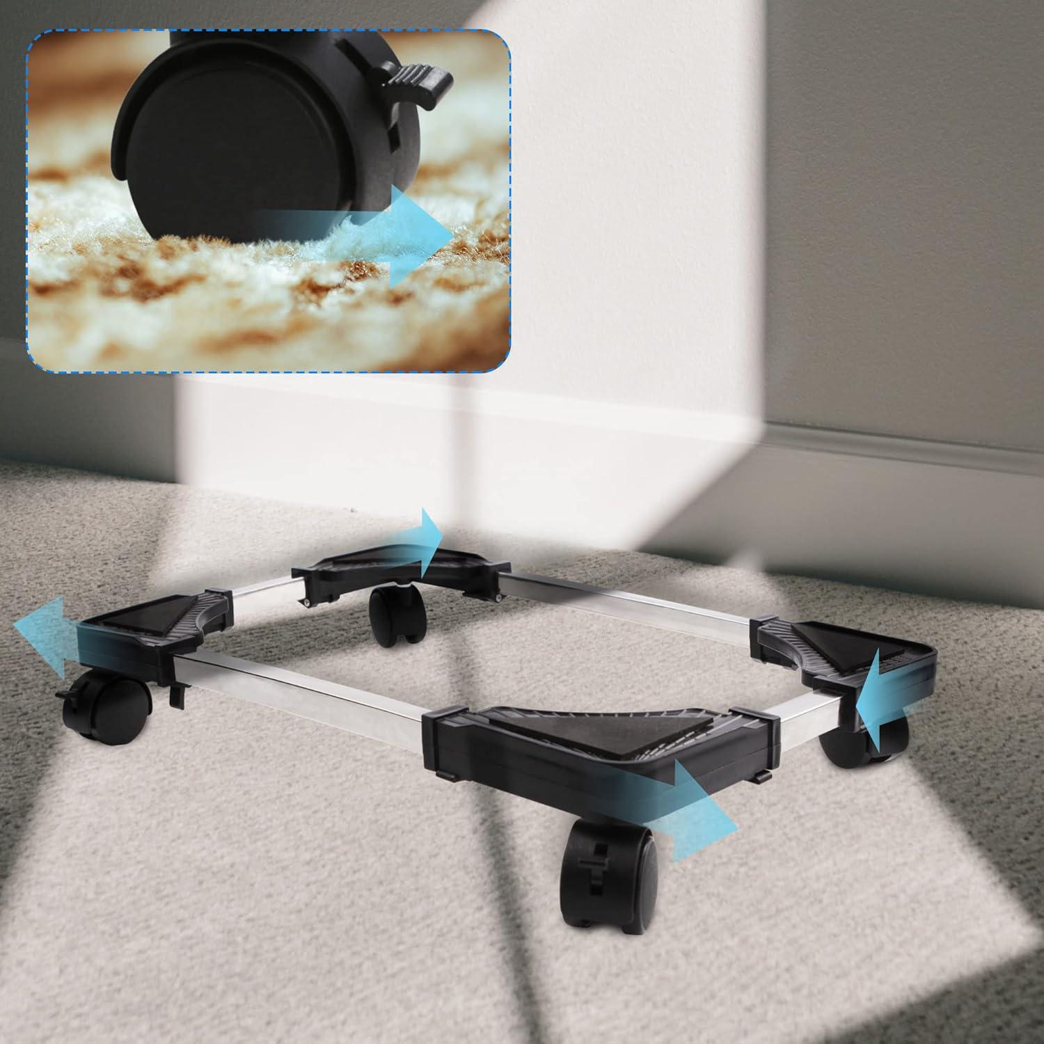 Soporte para CPU UCandy Ajustable con Ruedas y Antideslizante