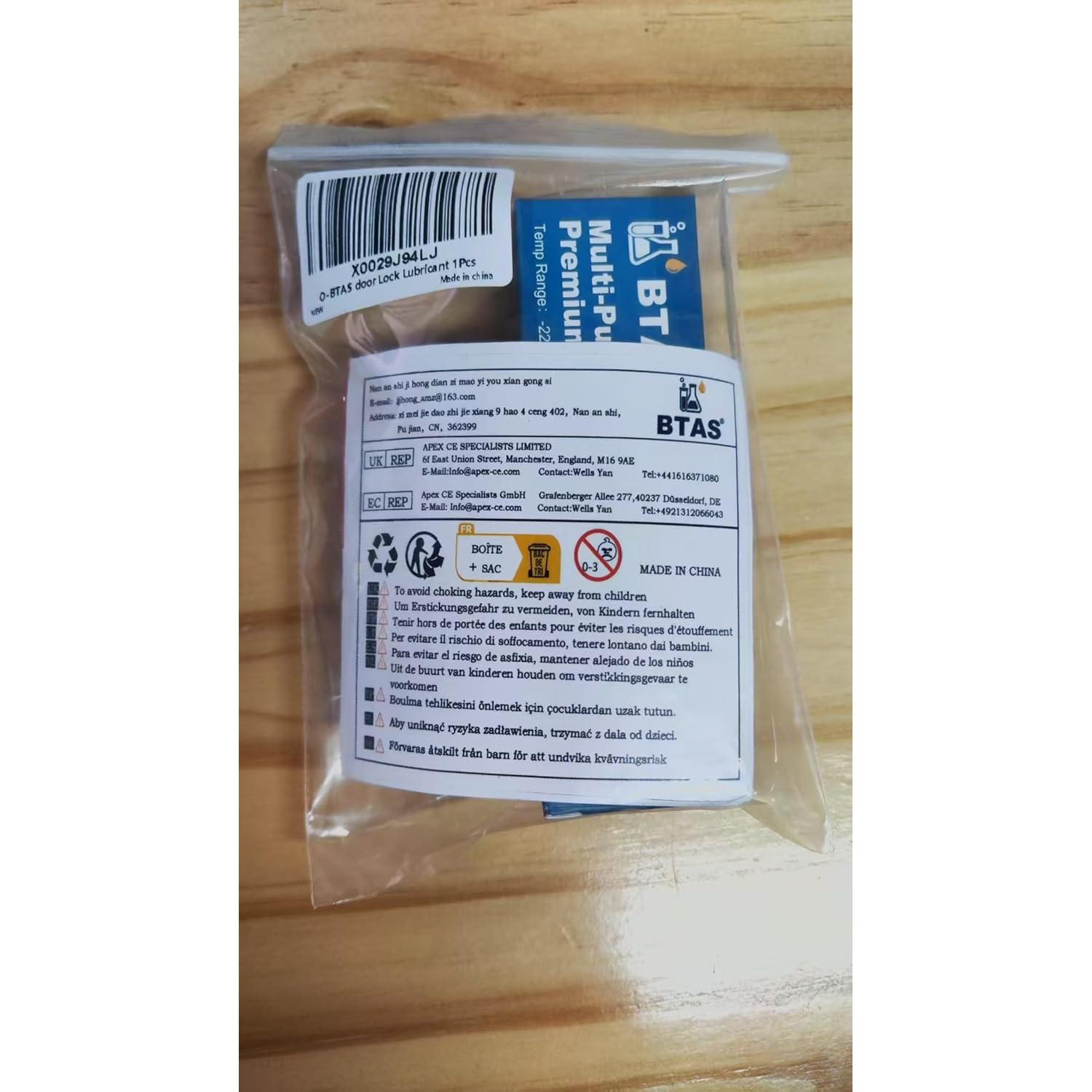 Aceite Lubricante para Bisagras BTAS 28.35 ml Aplicador Preciso