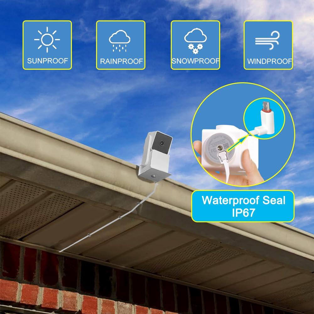 Cable de Extensión de Poder 3M JJMASEE para Cámaras Wyze y Blink