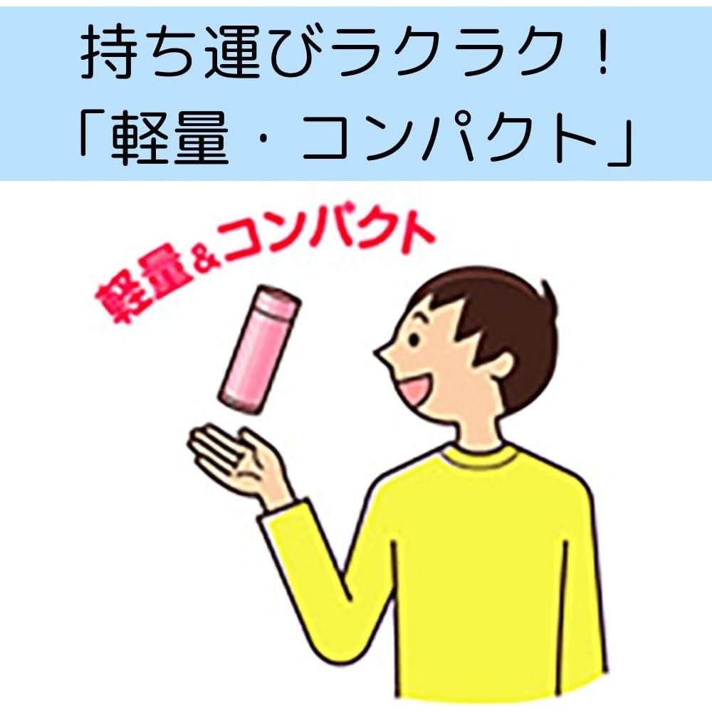 Botella Térmica Zojirushi 0.2L Acero Inoxidable Rosa Púrpura