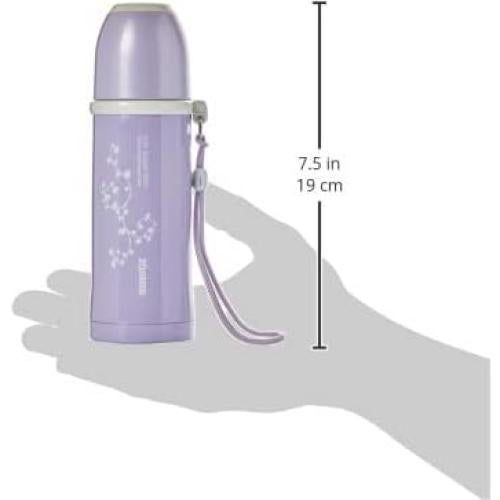 Botella Térmica Zojirushi 0.2L Acero Inoxidable Rosa Púrpura