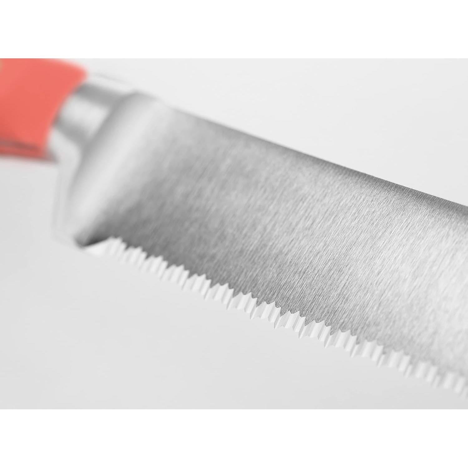 Cuchillo de Pan Wüsthof Doble Serrado 22.86 cm Coral Durazno