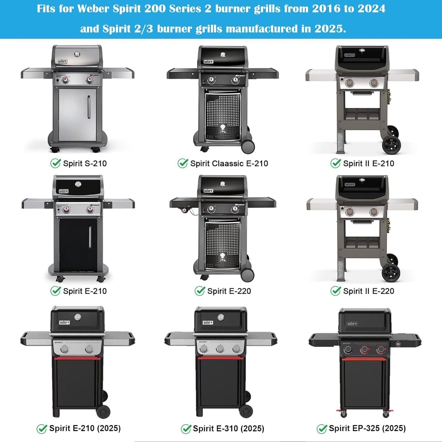 Plancha de Superficie Plana TAILGRILLER para Parrillas Weber Spirit