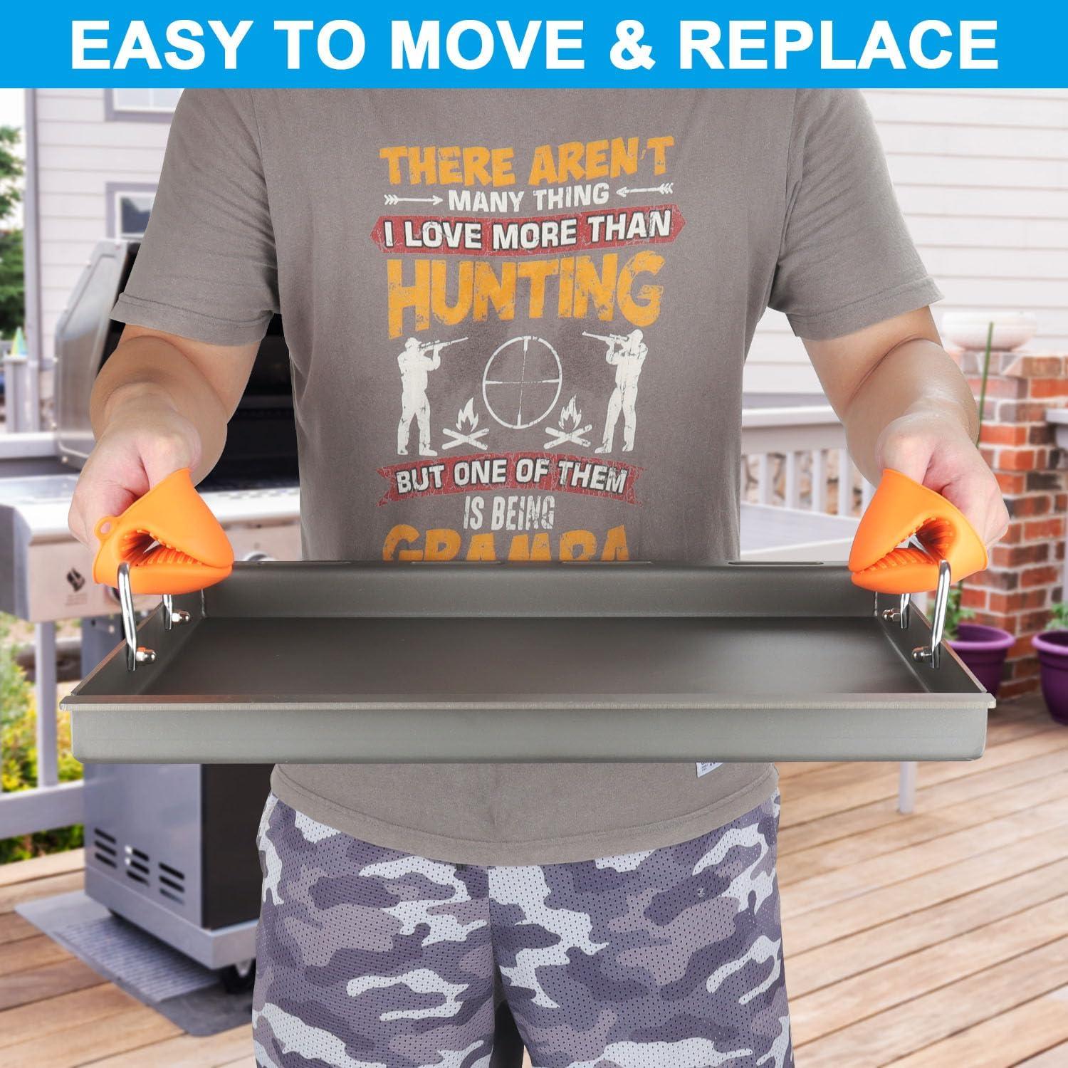 Plancha de Superficie Plana TAILGRILLER para Parrillas Weber Spirit