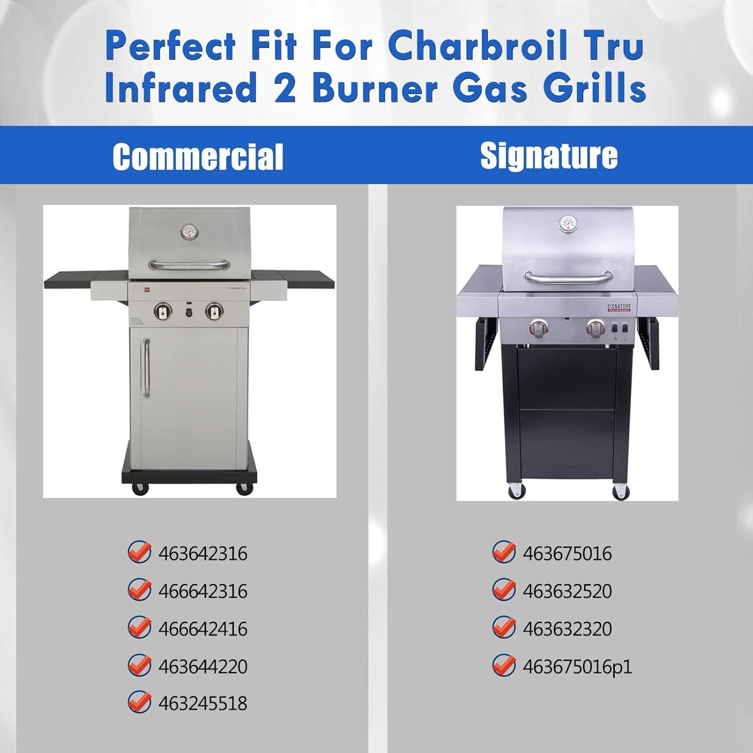 Repuestos Emisor Infrarrojo Grillflame para Parrillas Charbroil 2 Quemadores