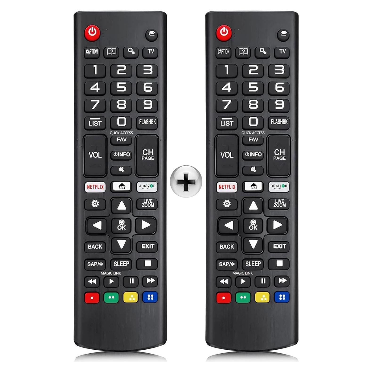 Control Remoto Universal LG AKB75095307 - Paquete de 2