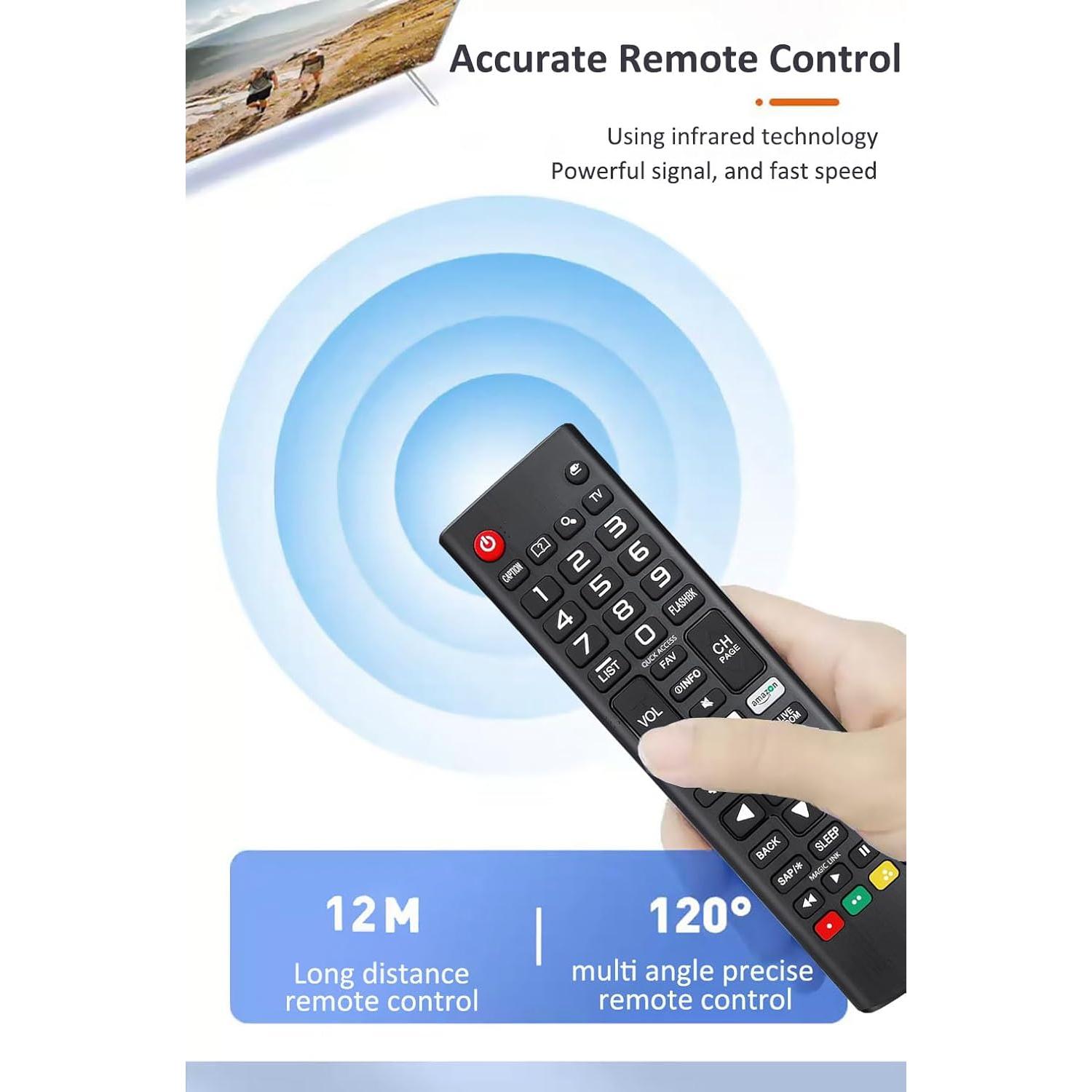 Control Remoto Universal LG AKB75095307 - Paquete de 2