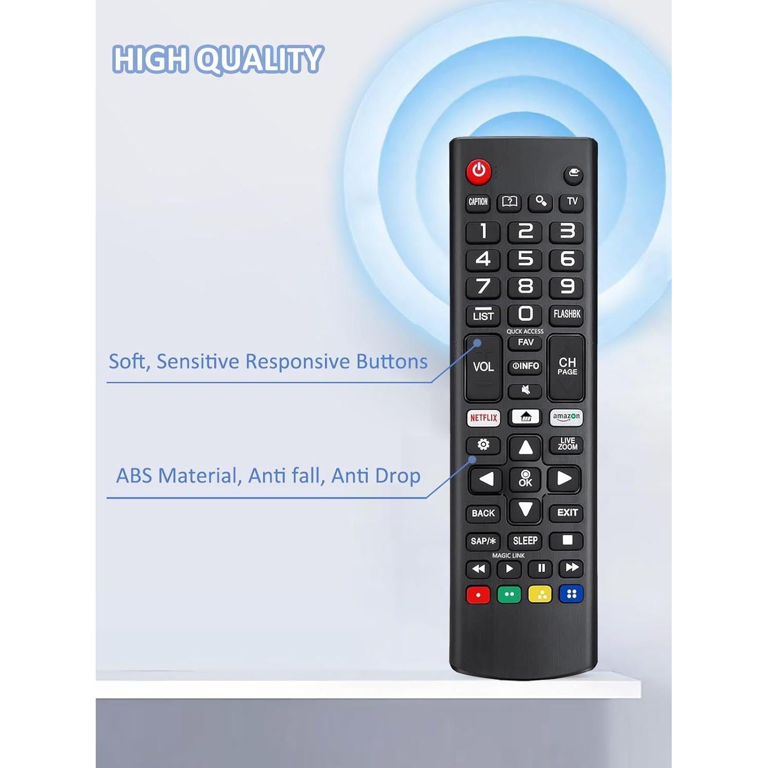 Control Remoto Universal LG AKB75095307 - Paquete de 2