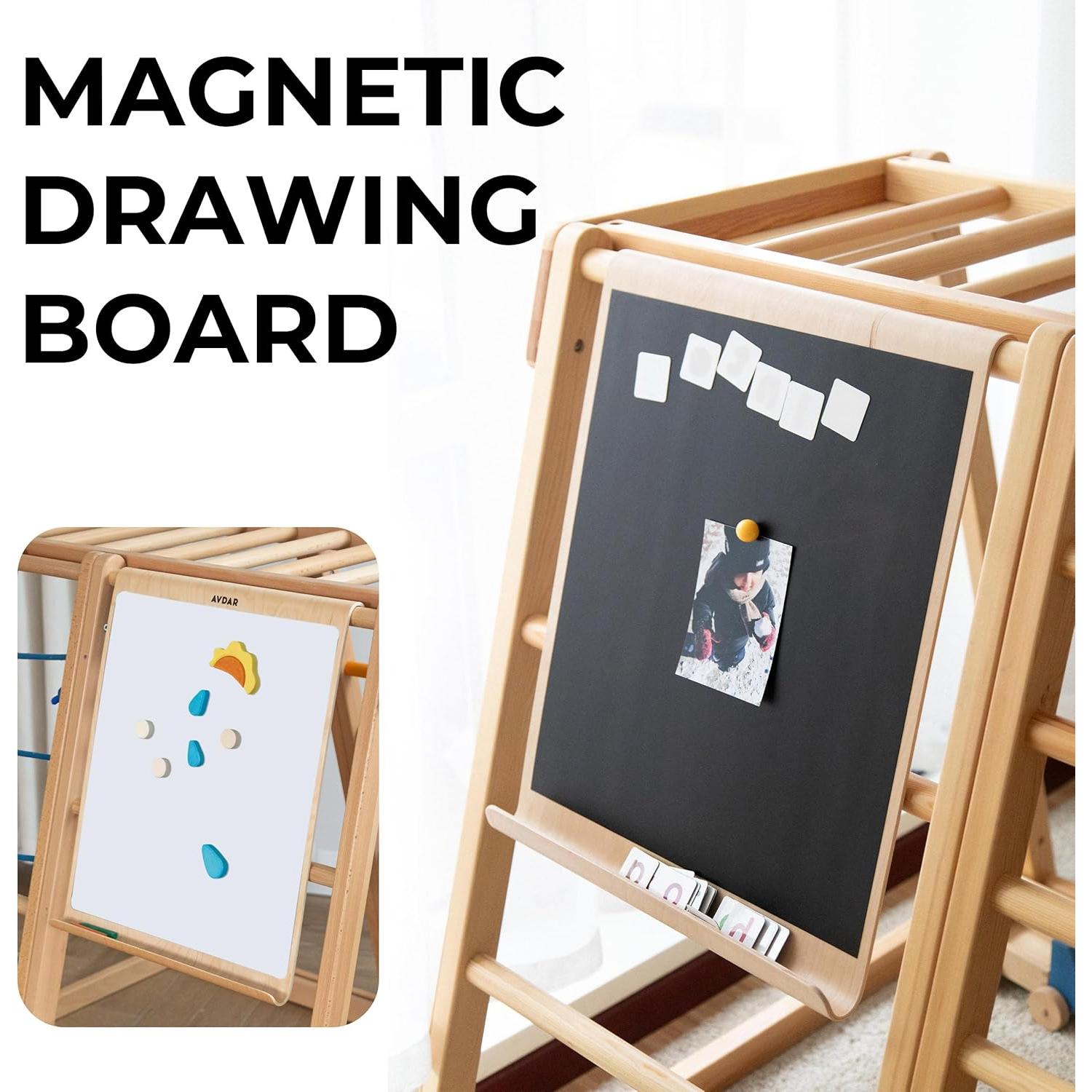 Tablero de Dibujo Magnético Doble Cara AVDAR 55.9x43.9cm